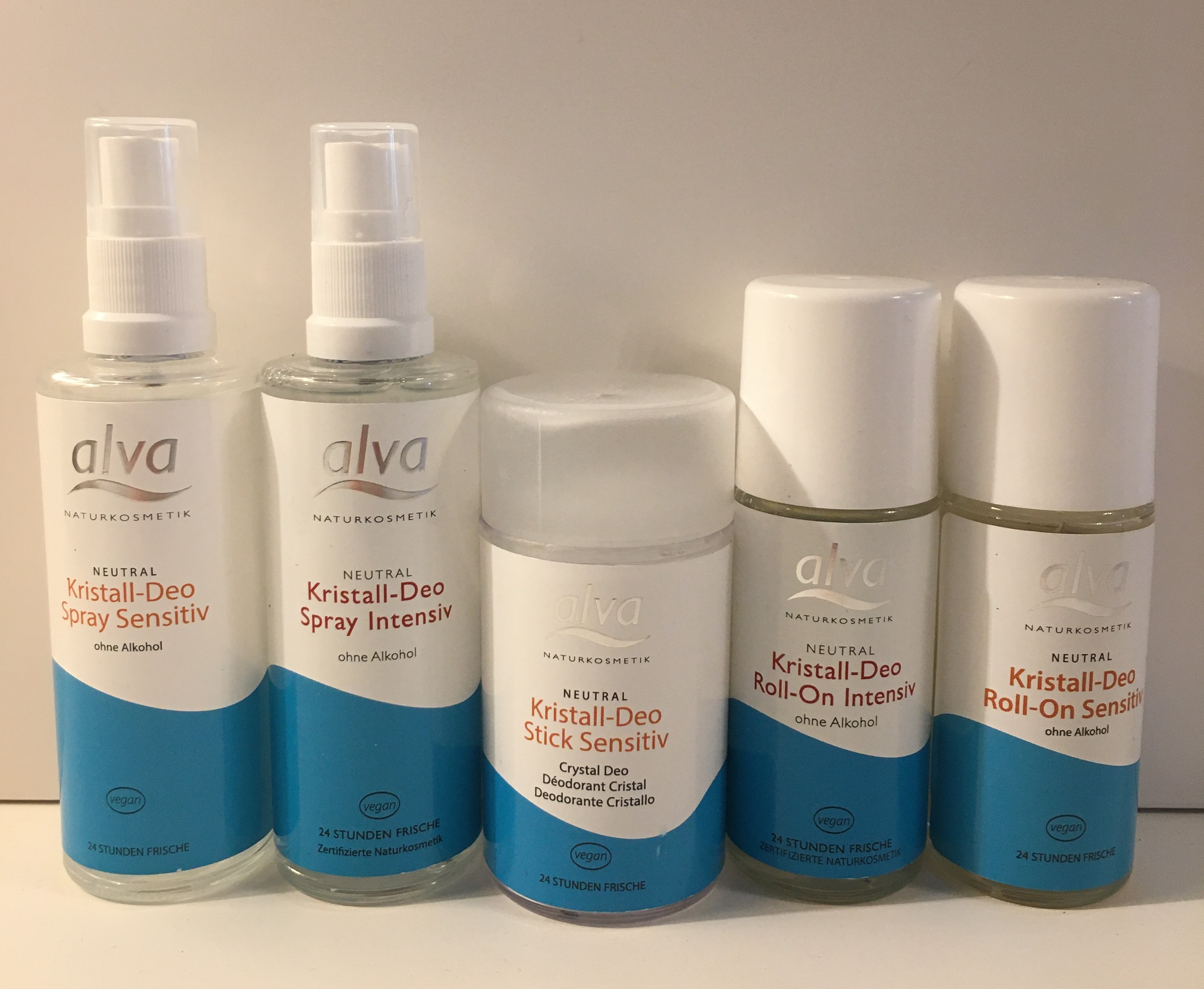 alva Kristall-Deo Spray 75ml Intensiv I Sensitiv