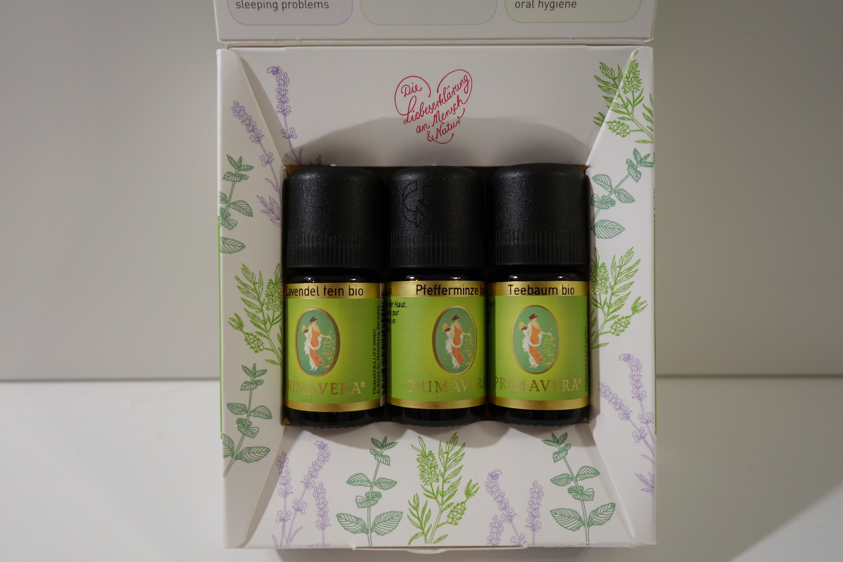 PRIMAVERA-SET Duftende Hausapotheke