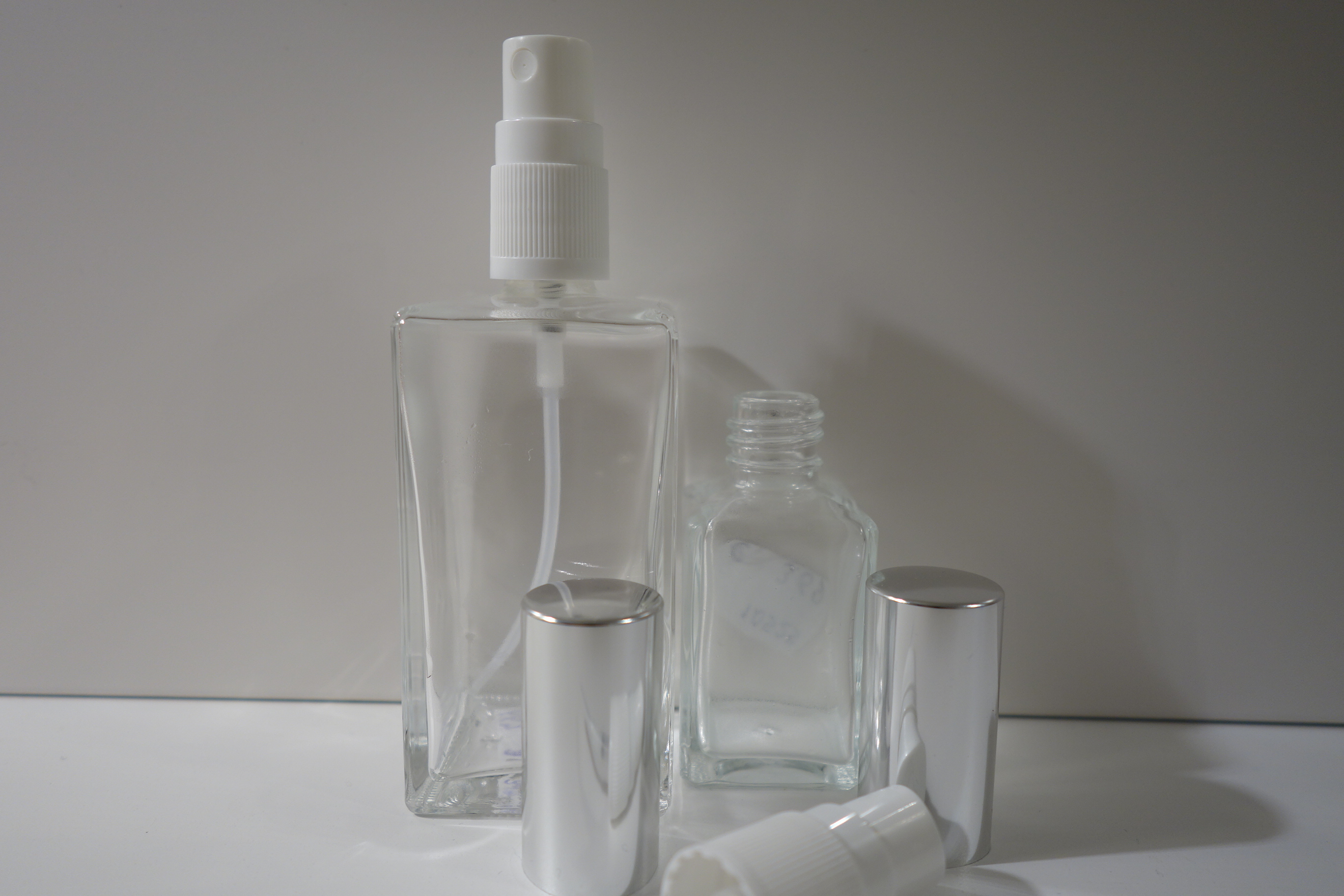 LaVita Zerstäuber quadratisch Glas klar 30ml I 100ml