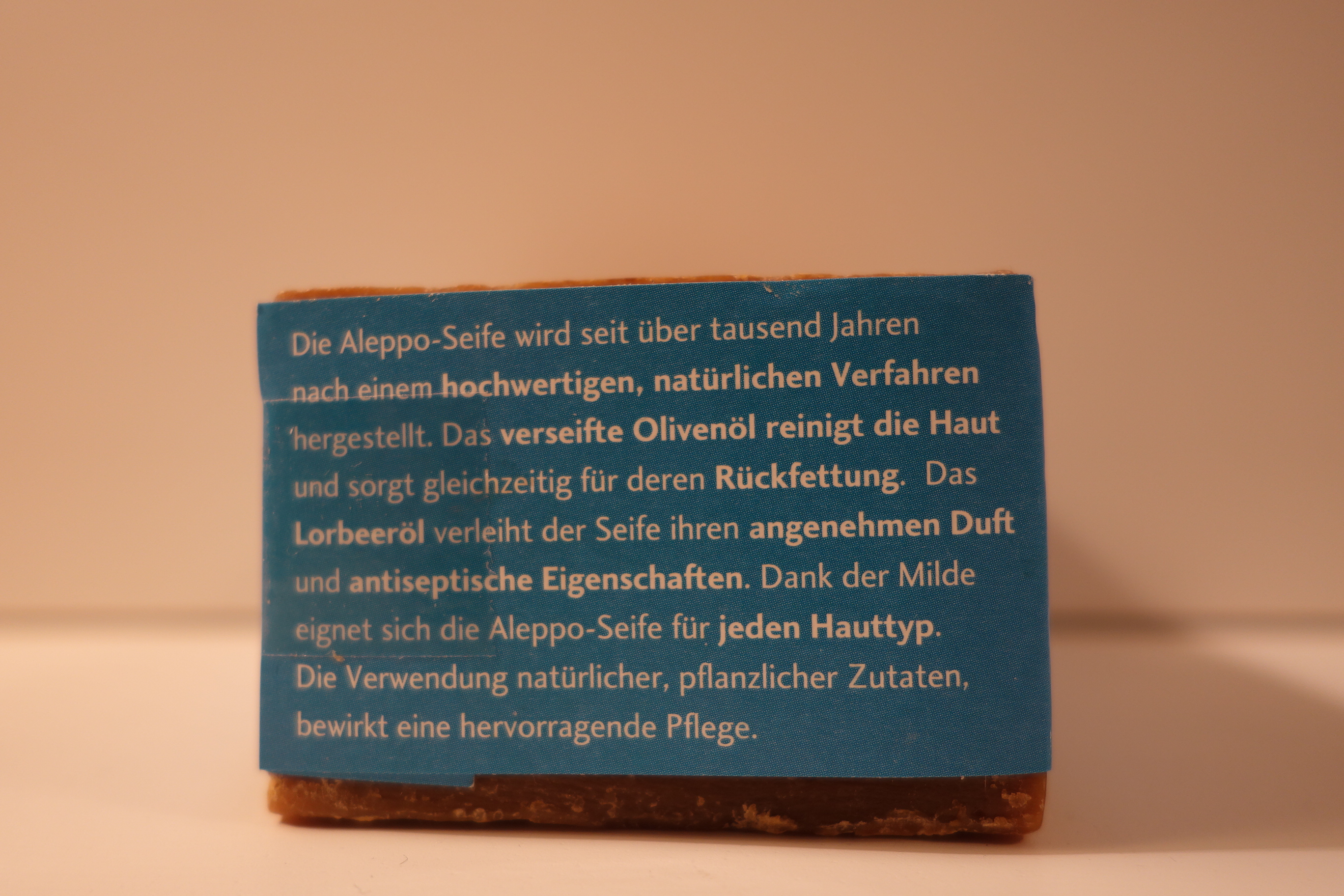 Finigrana Aleppo Seife aus Oliven- & 32% Lorbeeröl 165g