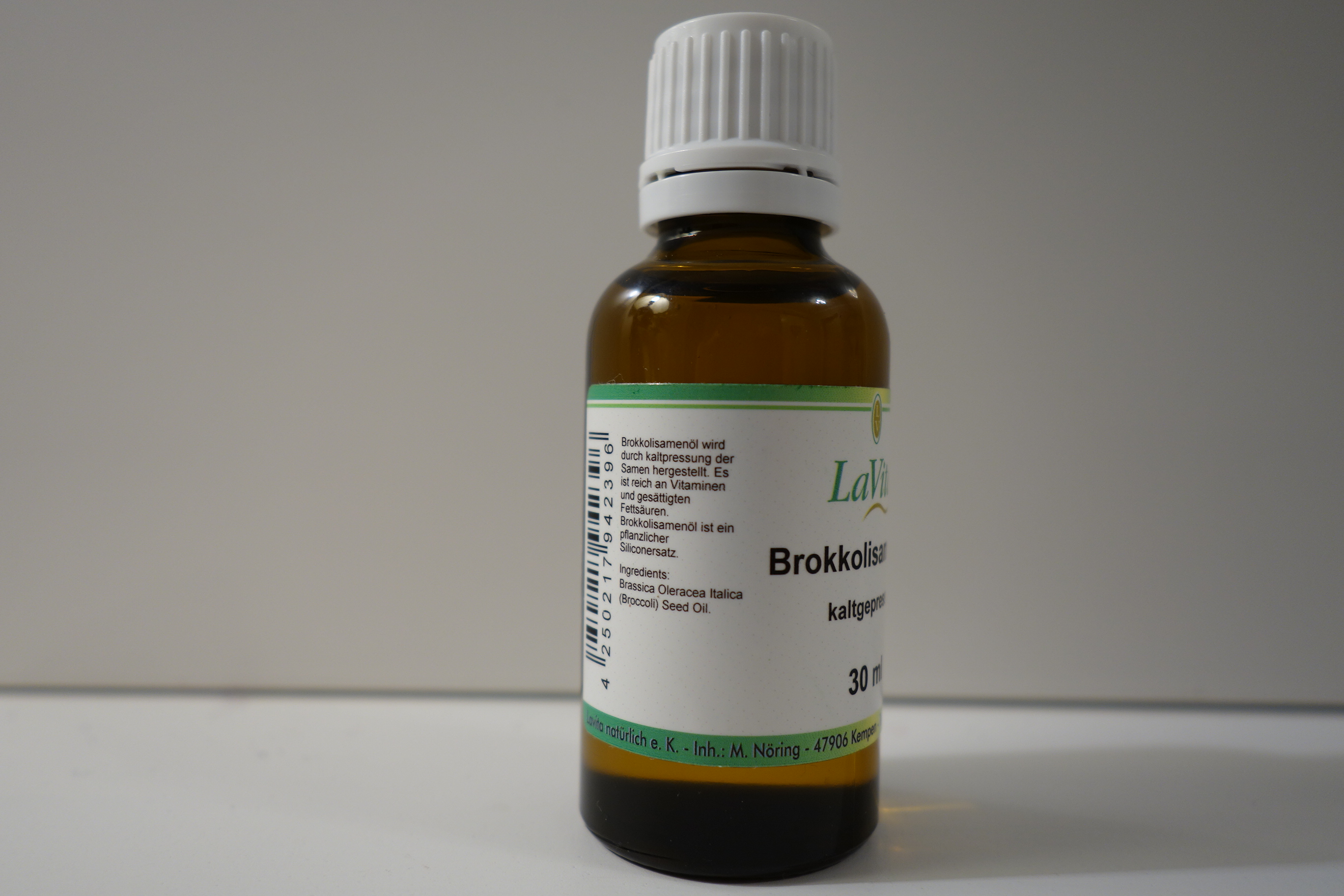 Brokkolisamenöl kaltgepresst LaVita 30ml