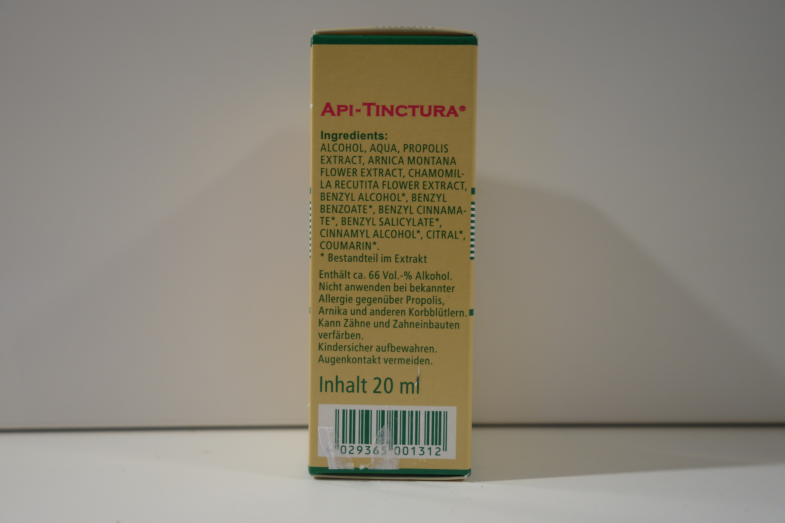 API Tinktura mit Propolis Natura Clou 20ml