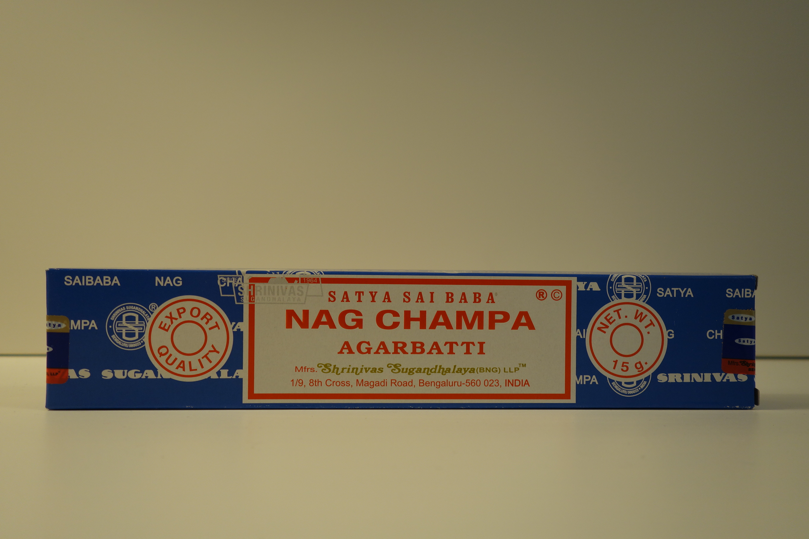 Satya sai baba Nag Champa Agarbatti Räucherstäbchen 15g