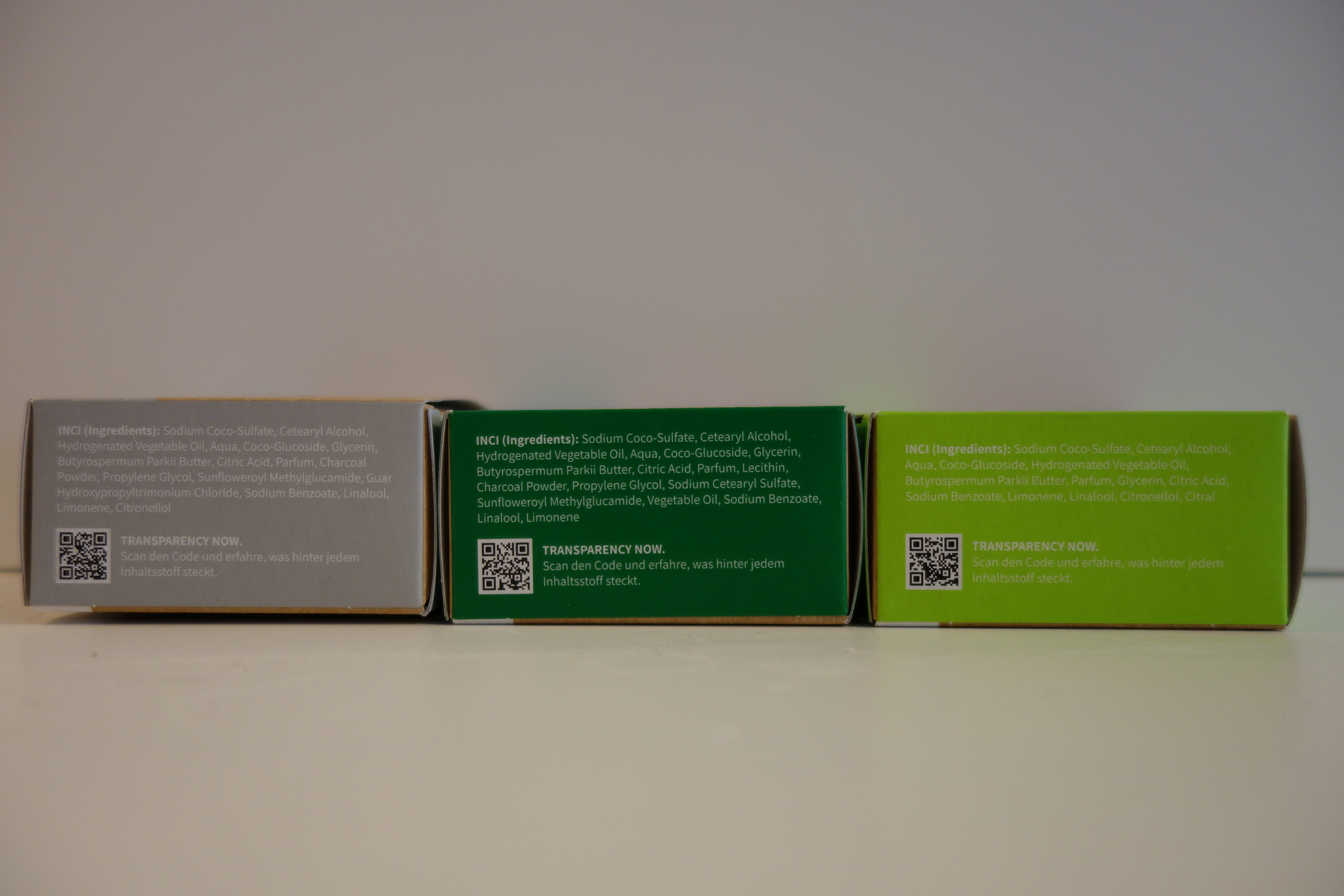 Niyok® 4 in 1 Feste Dusche Athletic Grey 80g