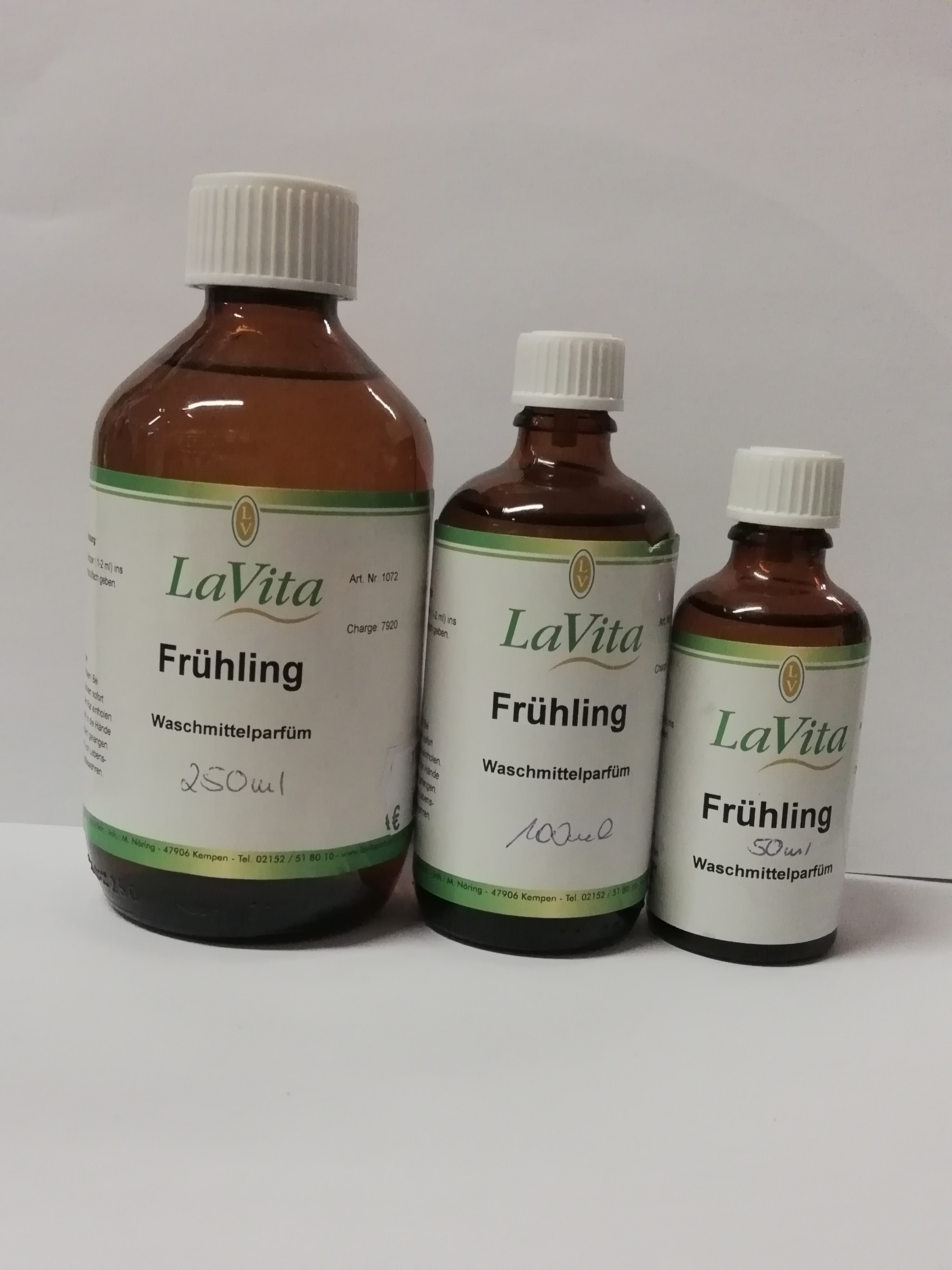 Wäscheduft / Waschmittelparfüm Frühling LaVita 50ml I 100ml I 250ml