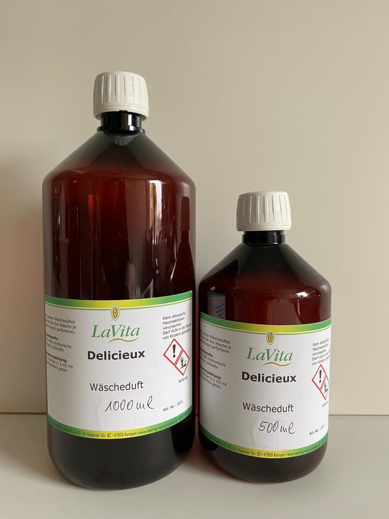 Wäscheduft / Waschmittelparfüm Delicieux  50ml I 100ml I 250ml I 500ml I 1L