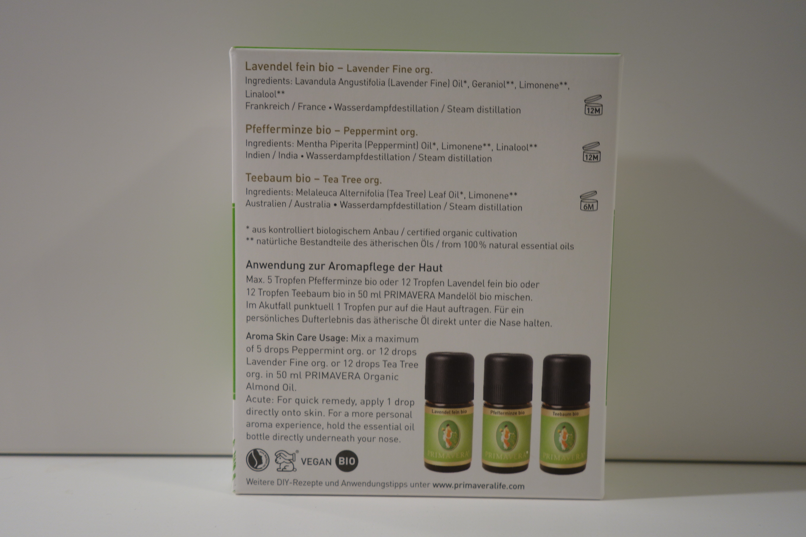 PRIMAVERA-SET Duftende Hausapotheke