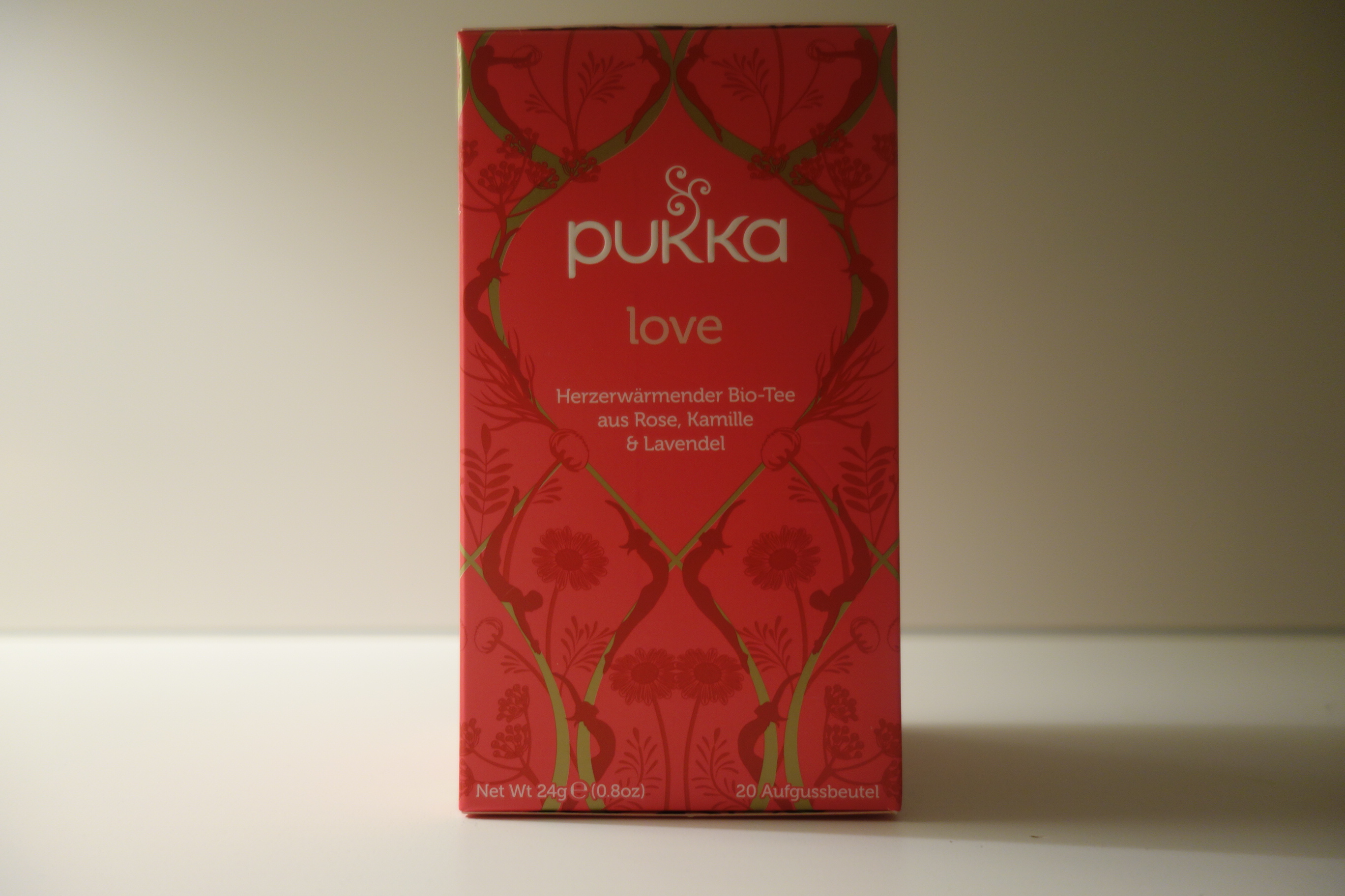 Bio-Tee aus Rose, Kamille & Lavendel