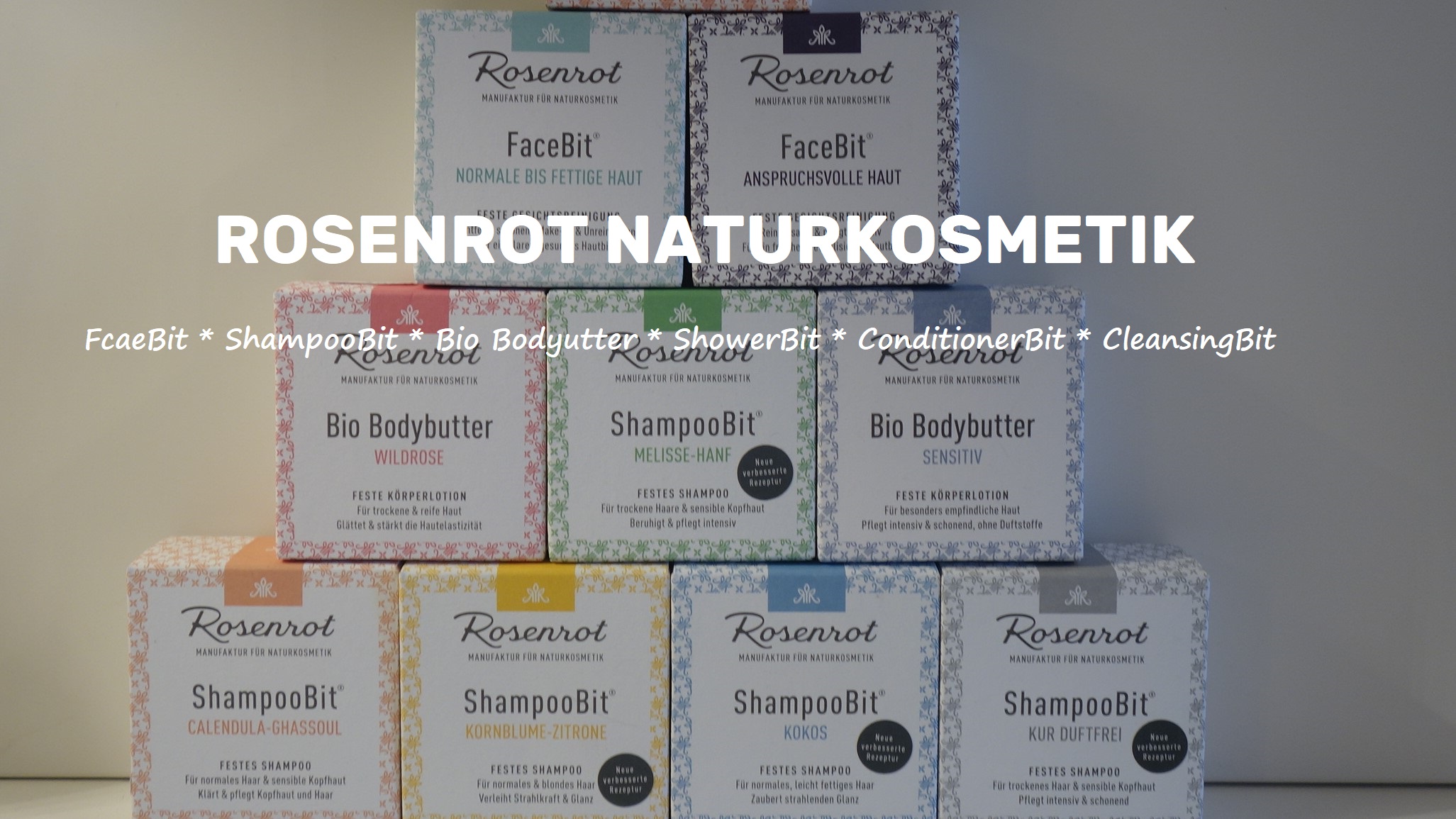 Rosenrot CleansingBit grüne Tonerde 65g