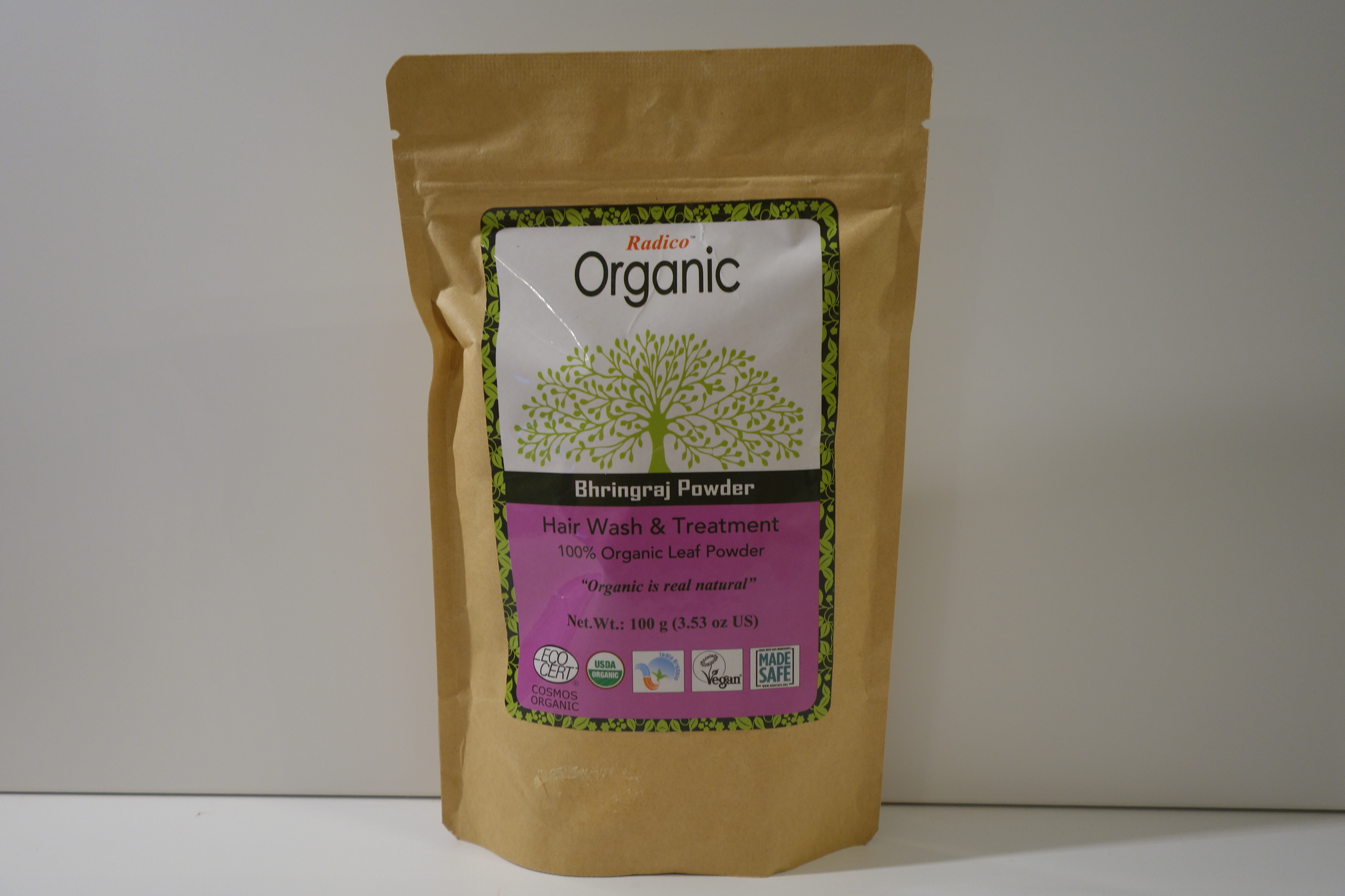 Radico Kräuterpackung Bhringraj Powder 100g