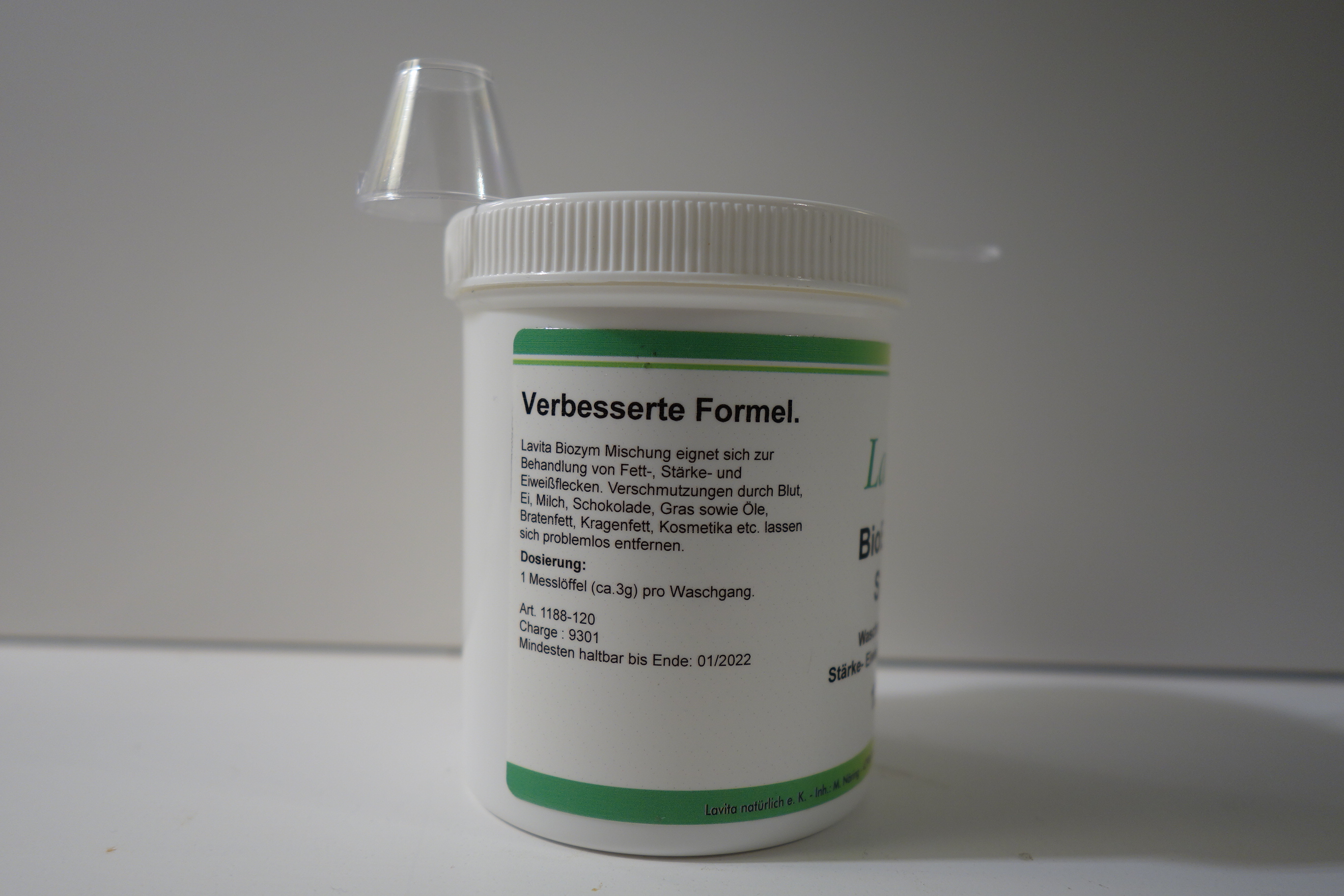 LaVita BioEnzym  SEF Waschmittel-Enzym 120g