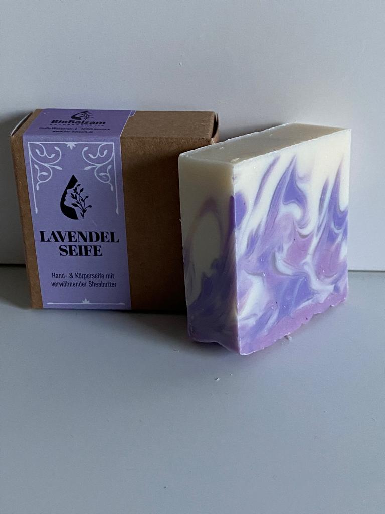BioBalsam Hand- & Körperseife Lavendel  80g