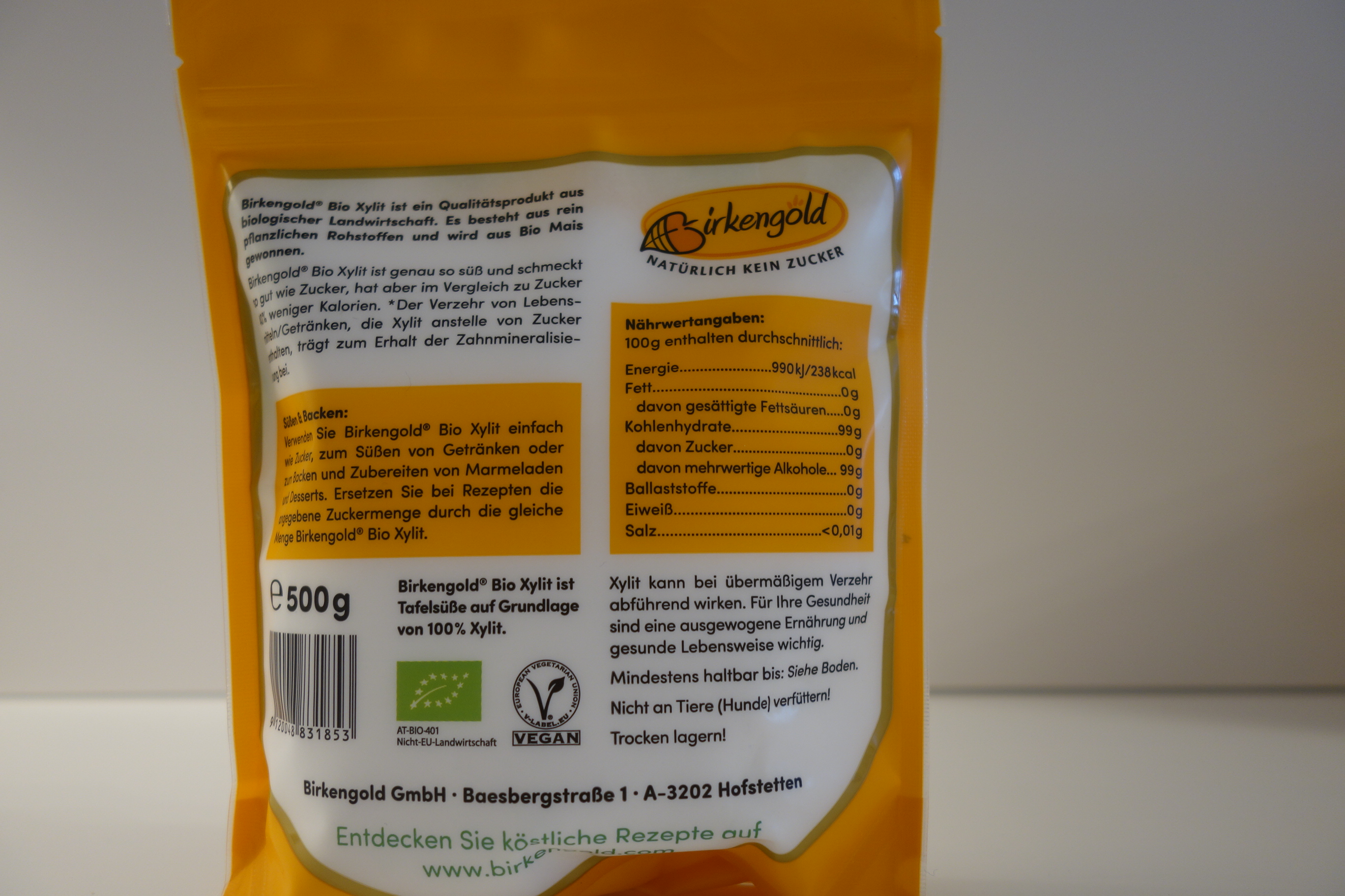 Birkengold Bio Xylit