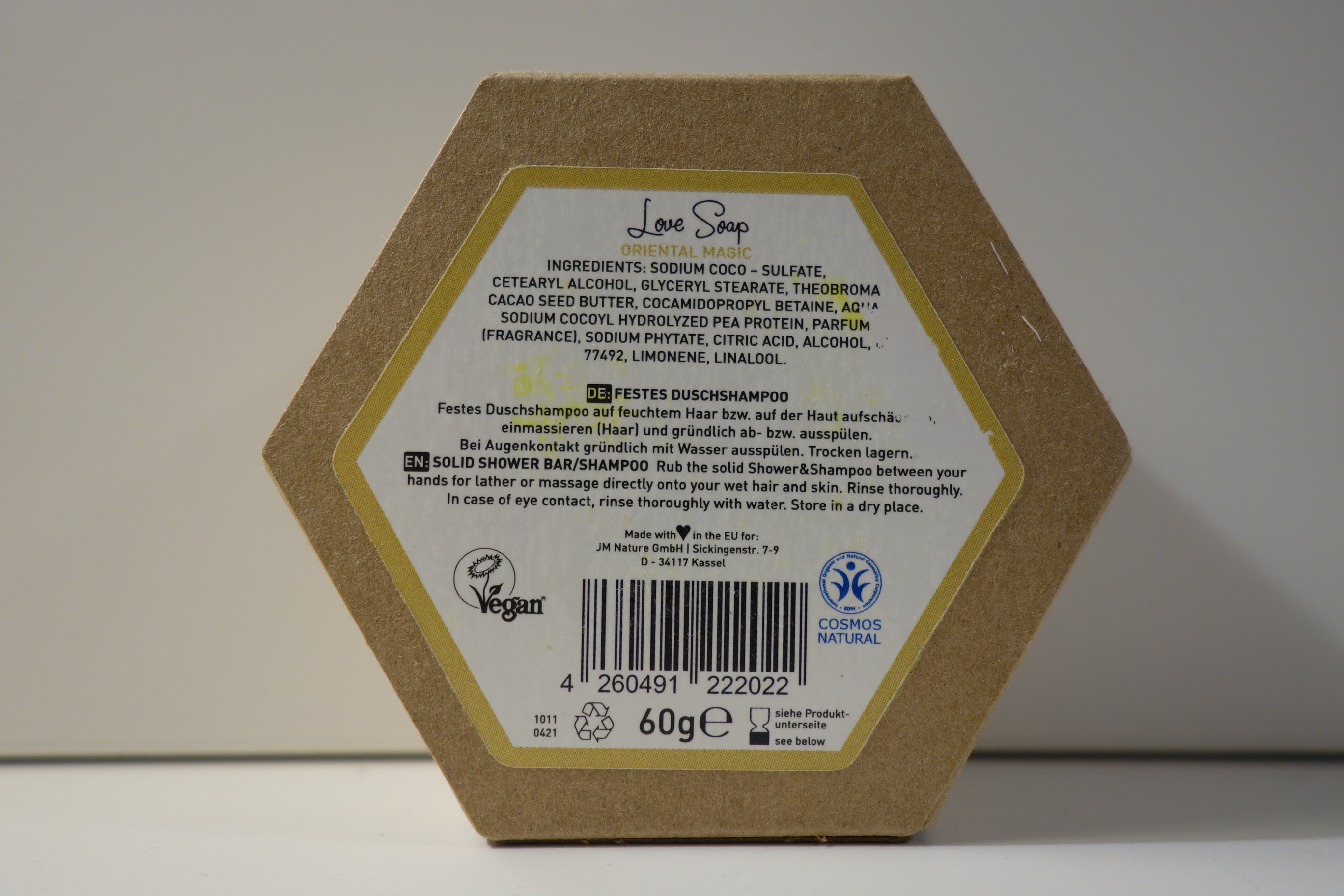 Ben & Anna Love Soap Shampoo & Duschgel Oriental Magic 60g