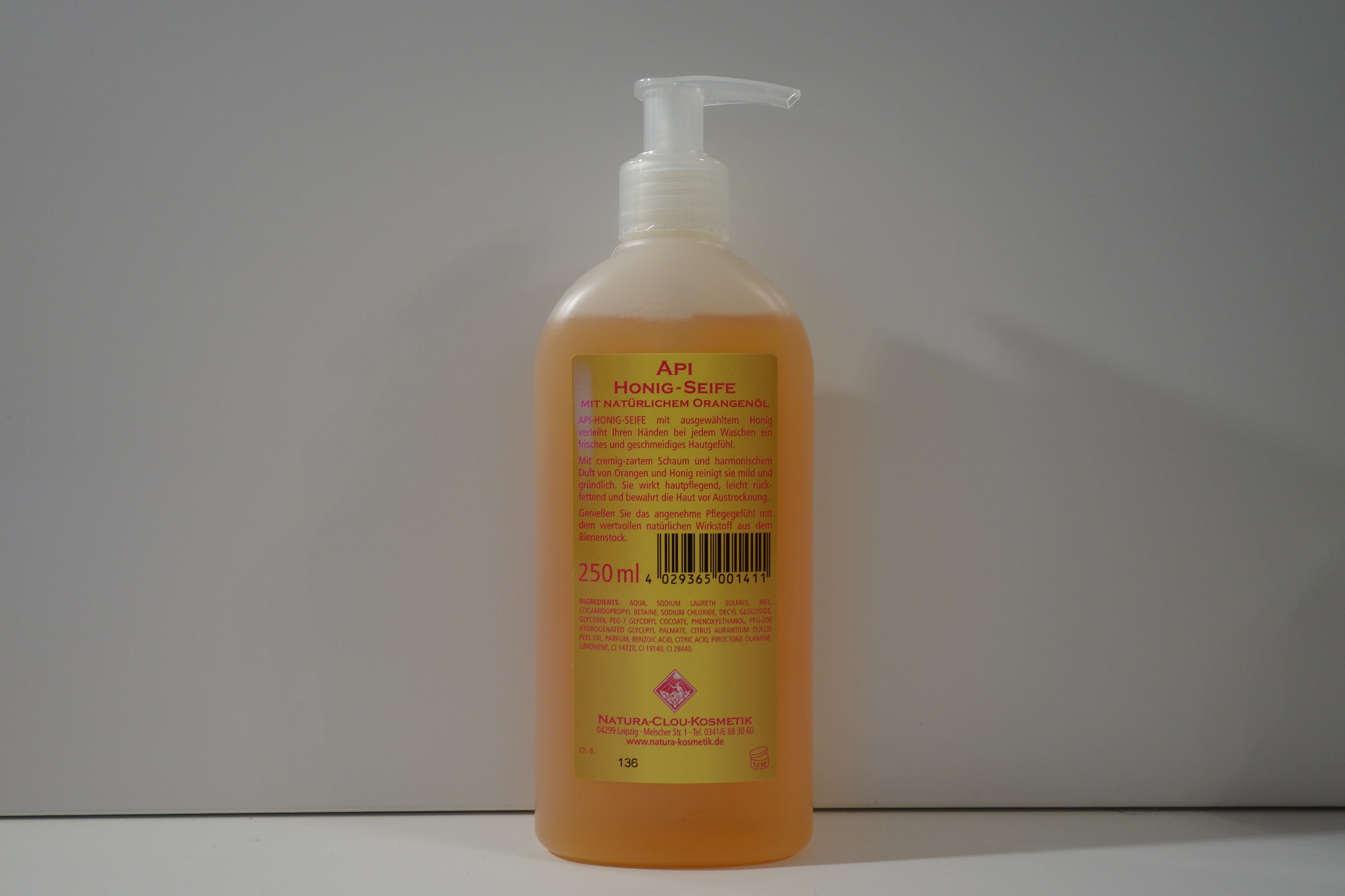 API HONIG-SEIFE Natura Clou 250ml