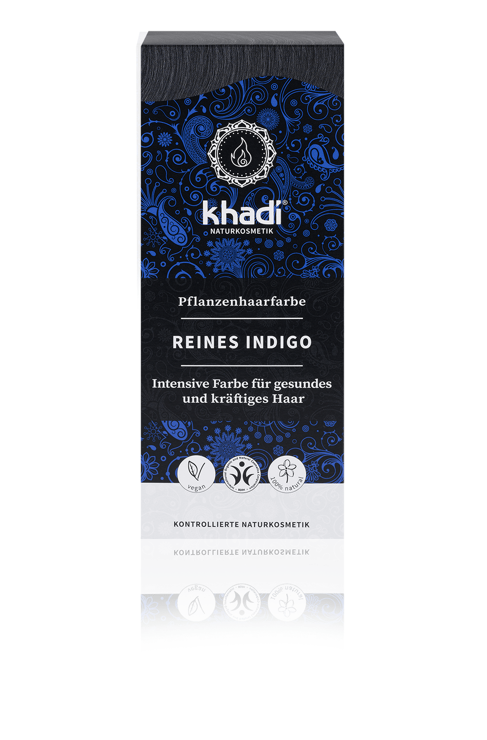 khadi Pflanzenhaarfarbe Reines Indigo