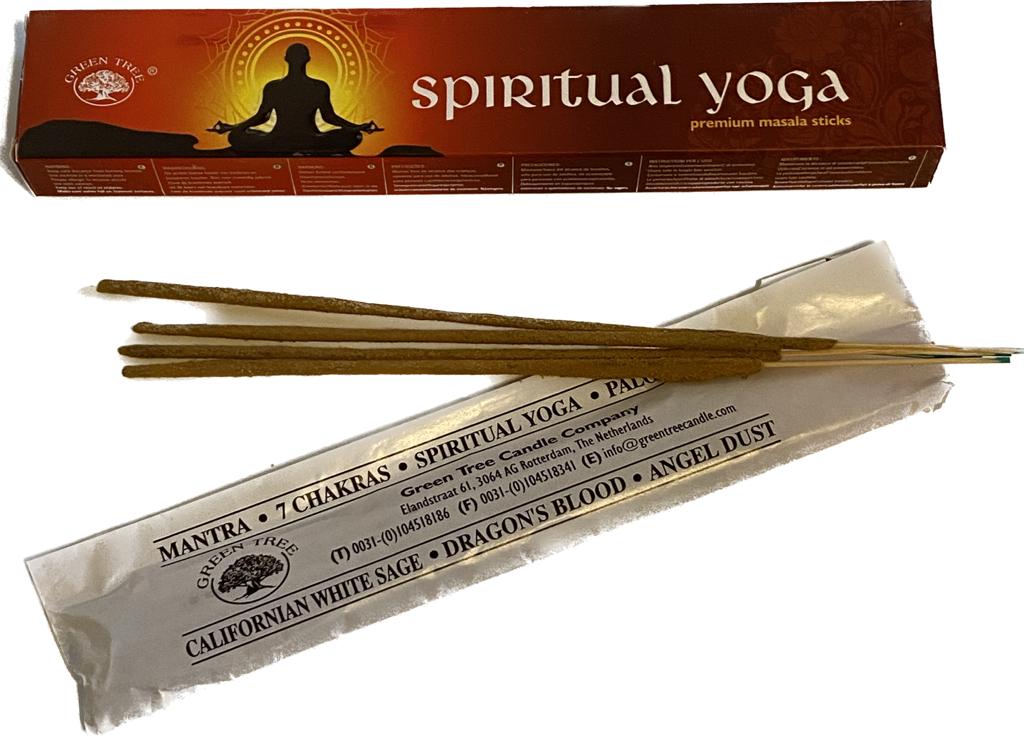 Green Tree Räucherstäbchen spiritual yoga 15g