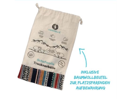 Schafwolle Trocknerbälle