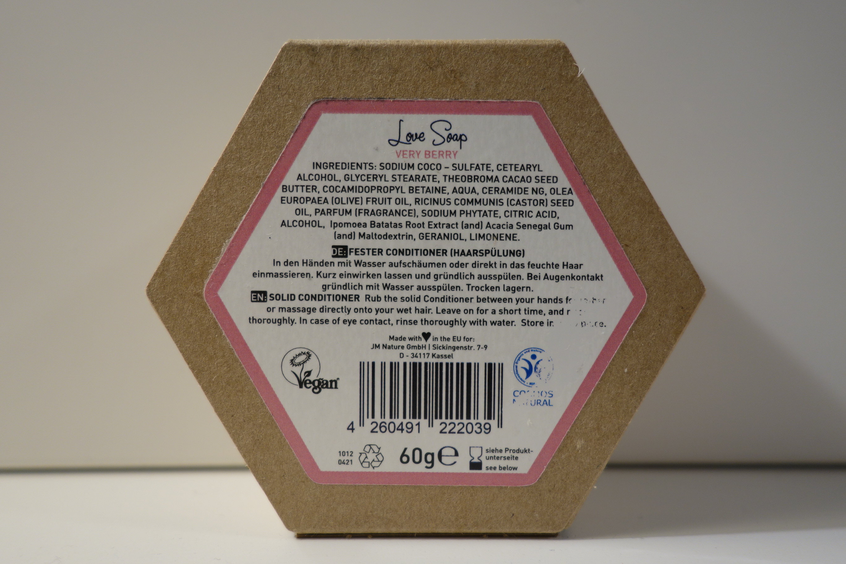 Ben & Anna Love Soap Conditioner Very Berry 60g