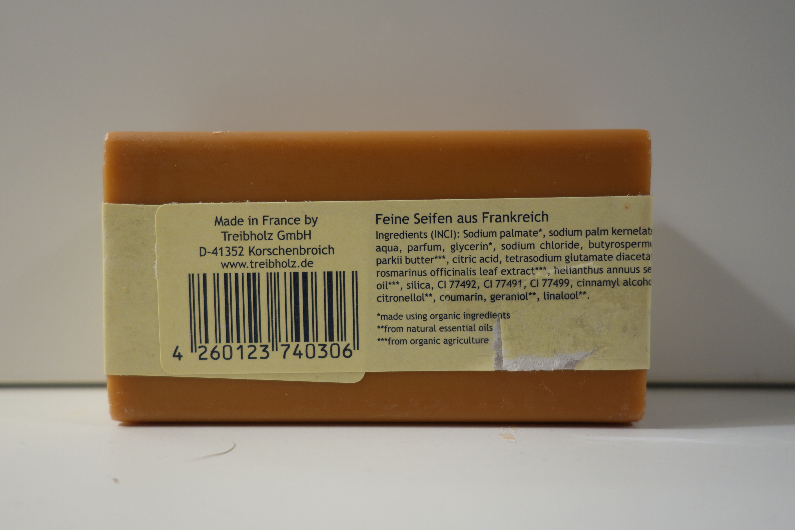 SAVON DU Midi Santal Karité-Seife 100g