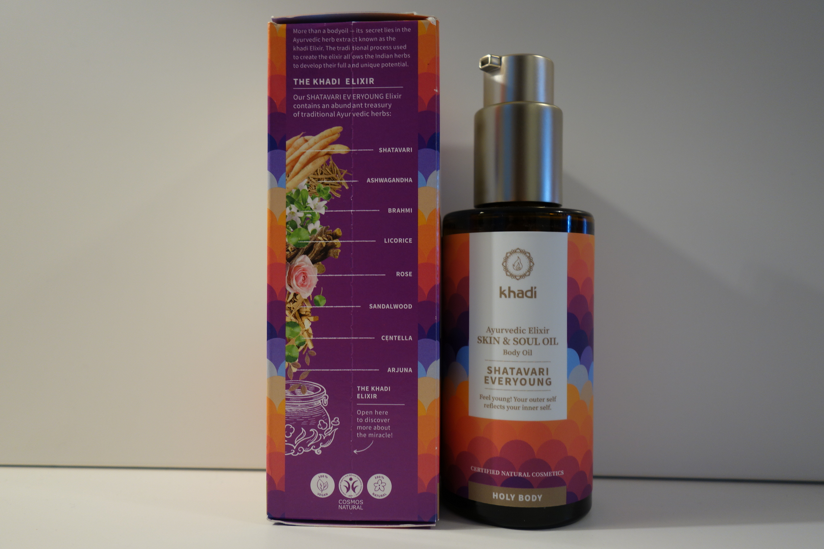 khadi Ayurvedisches Elixier Skin & Soul Oil SHATAVARI EVERYOUNG 1