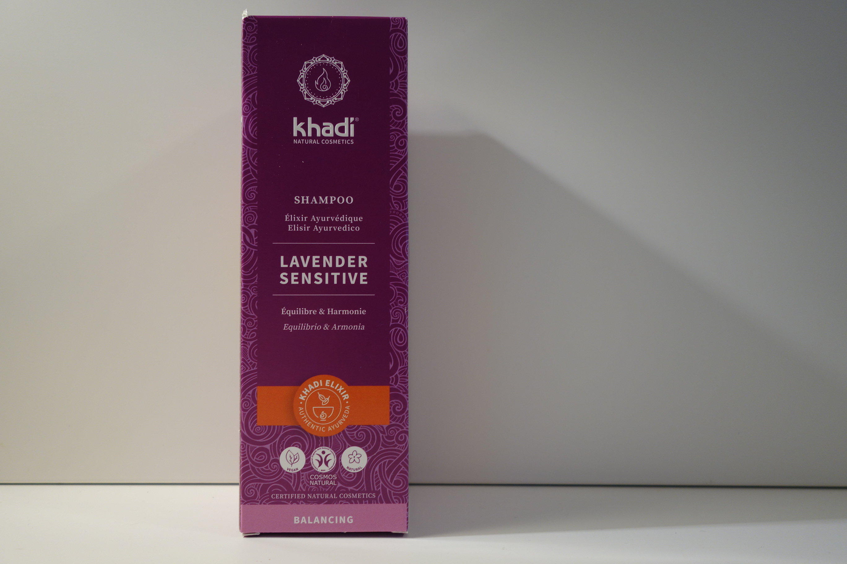 AYURVEDISCHES ELIXIER SHAMPOO LAVENDER SENSITIVE khadi