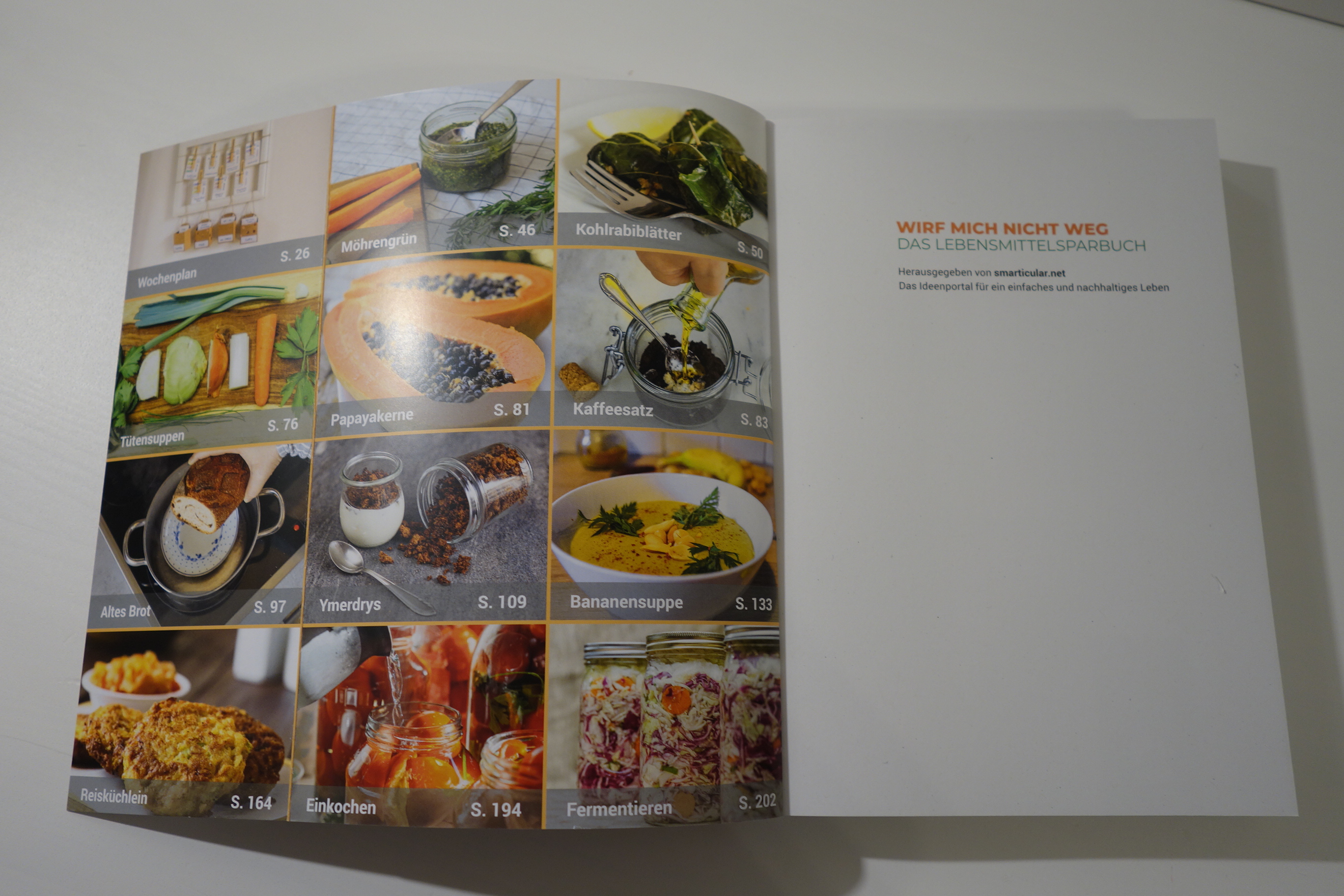 Buch WIRF MICH NICHT WEG - DAS LEBENSMITTELSPARBUCH