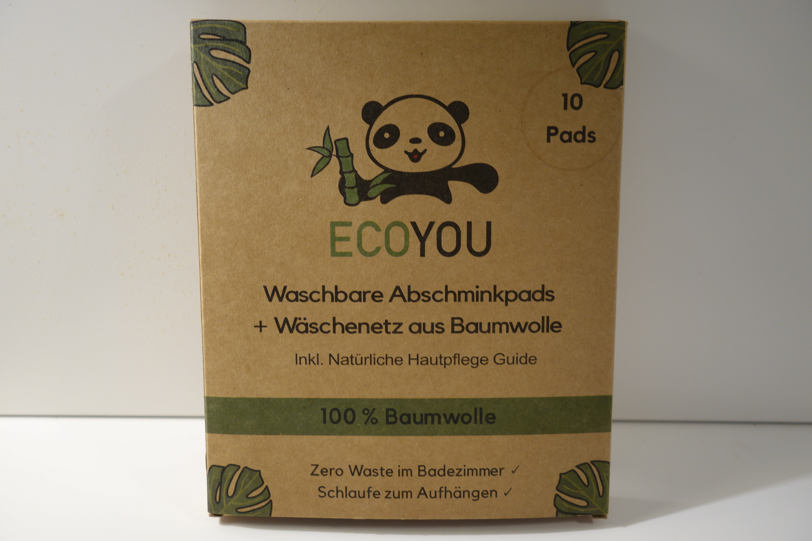 Waschbare Abschminkpads ECOYOU