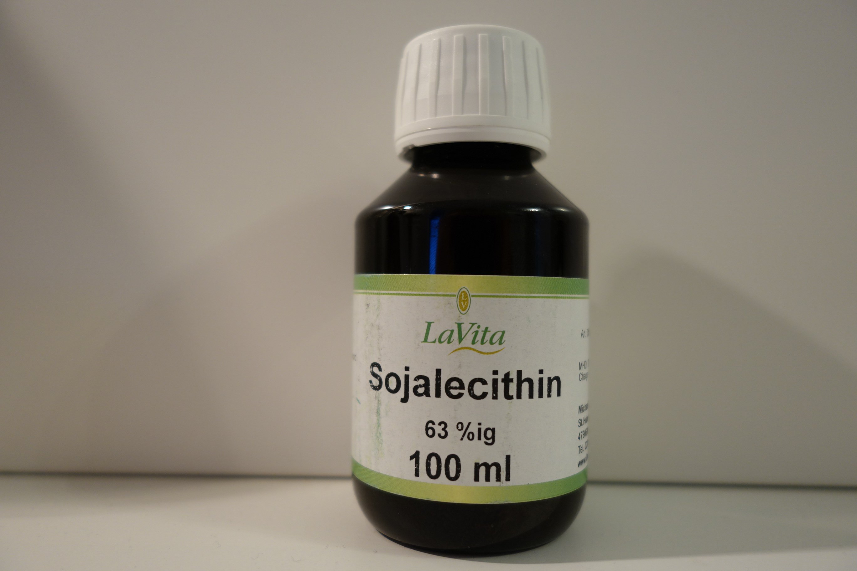 Sojalecithin 63%ig LaVita 100ml