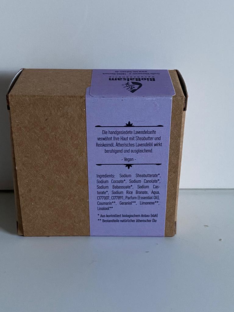 BioBalsam Hand- & Körperseife Lavendel  80g