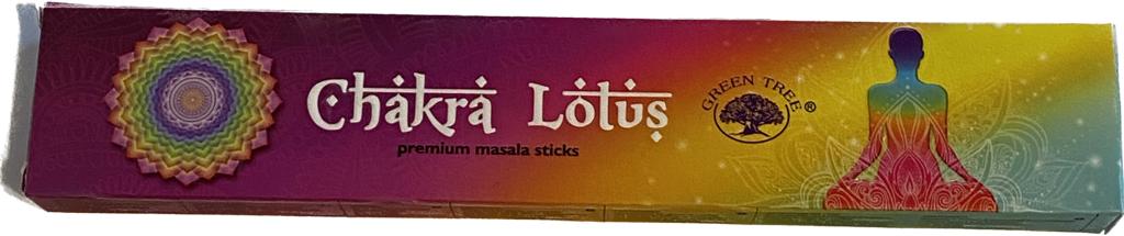 Green Tree Räucherstäbchen Chakra Lotus 15g