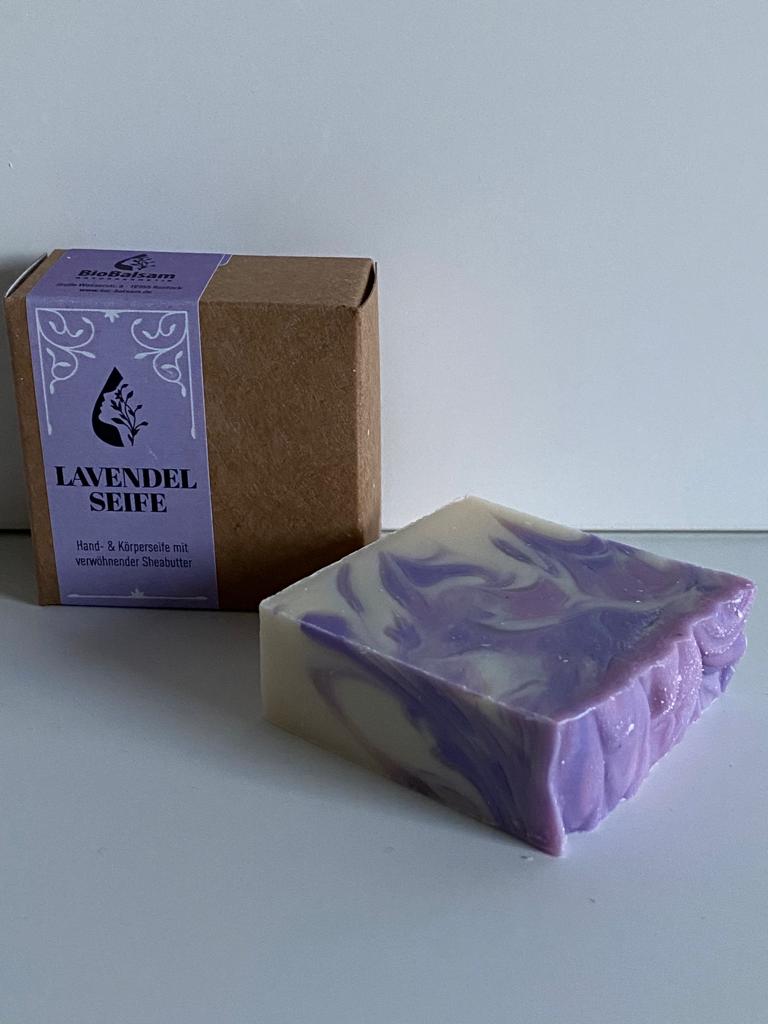 BioBalsam Hand- & Körperseife Lavendel  80g