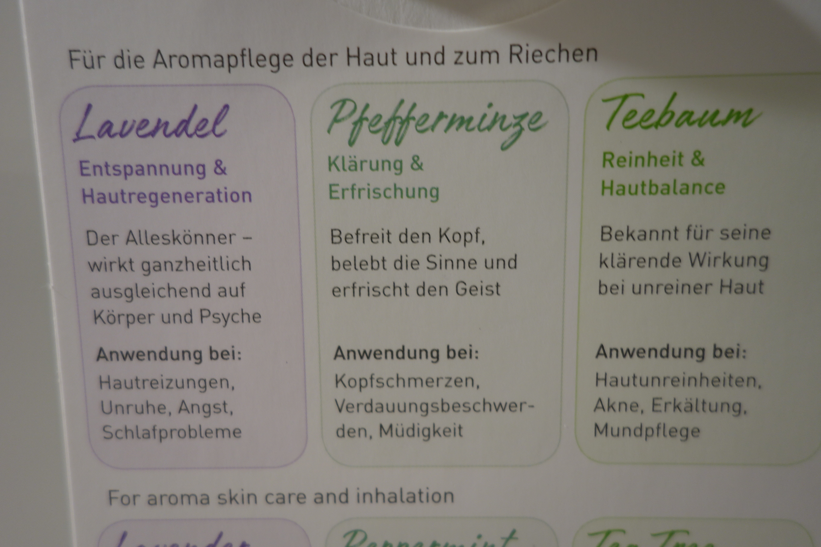 PRIMAVERA-SET Duftende Hausapotheke