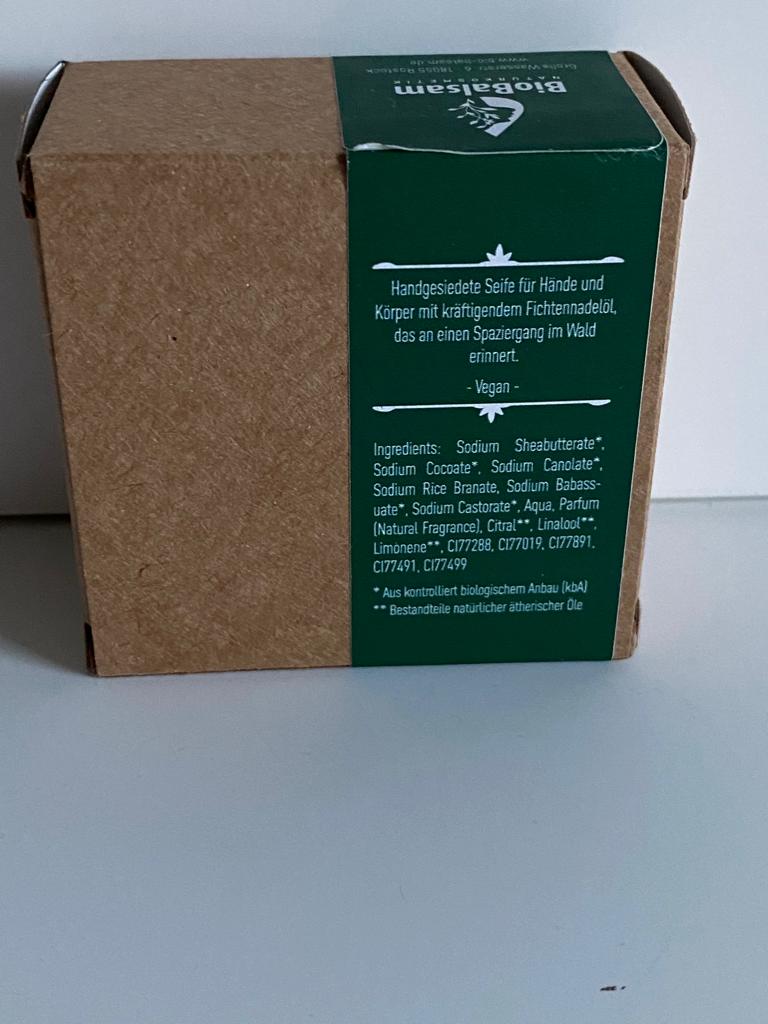 BioBalsam Hand- & Körperseife Fichtennadel 80g