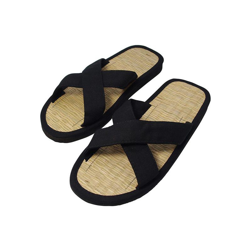 Zimtlatschen Kreuzriemen schwarz Digers Garden