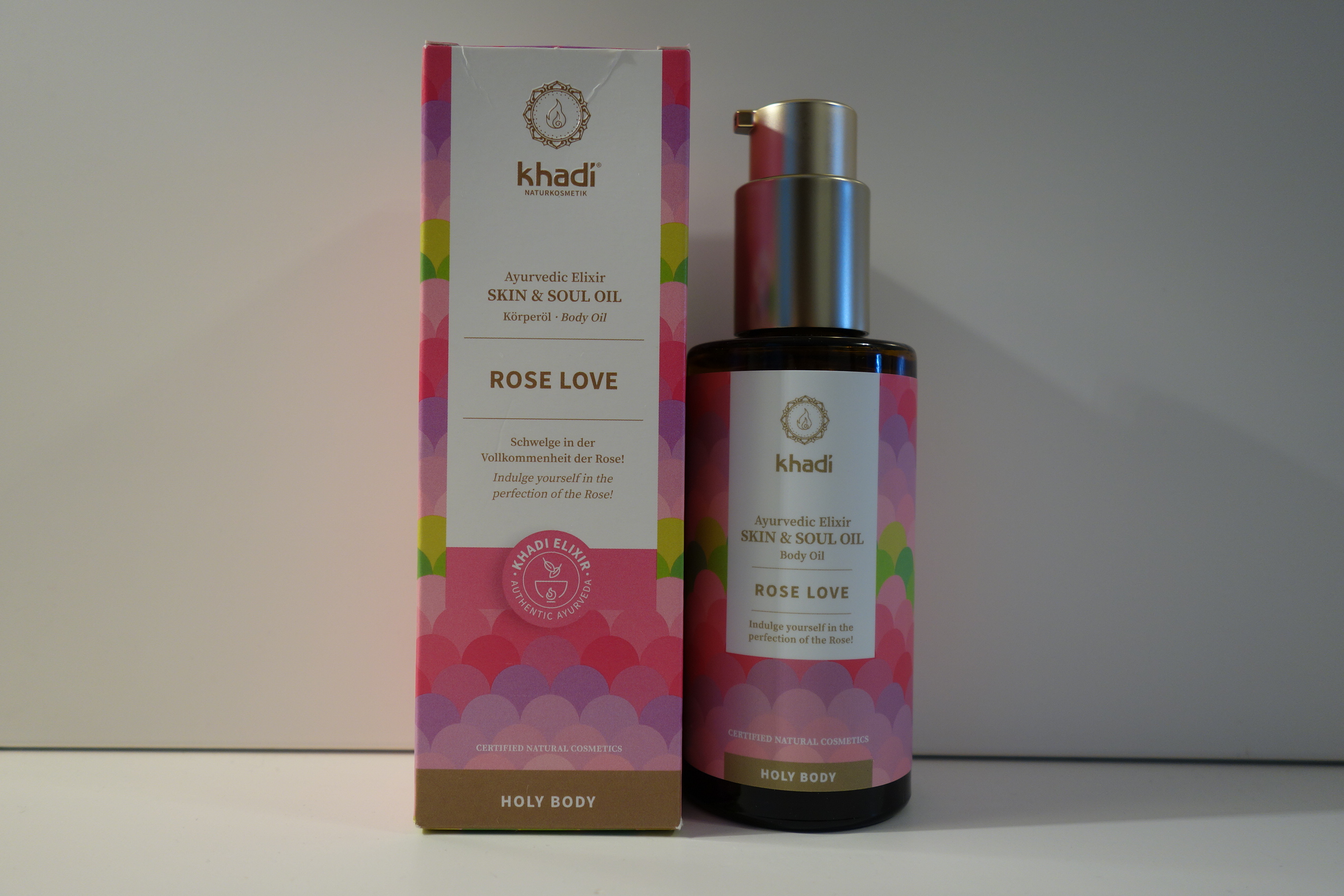 khadi Ayurvedisches Elixier Skin & Soul Oil ROSE LOVE