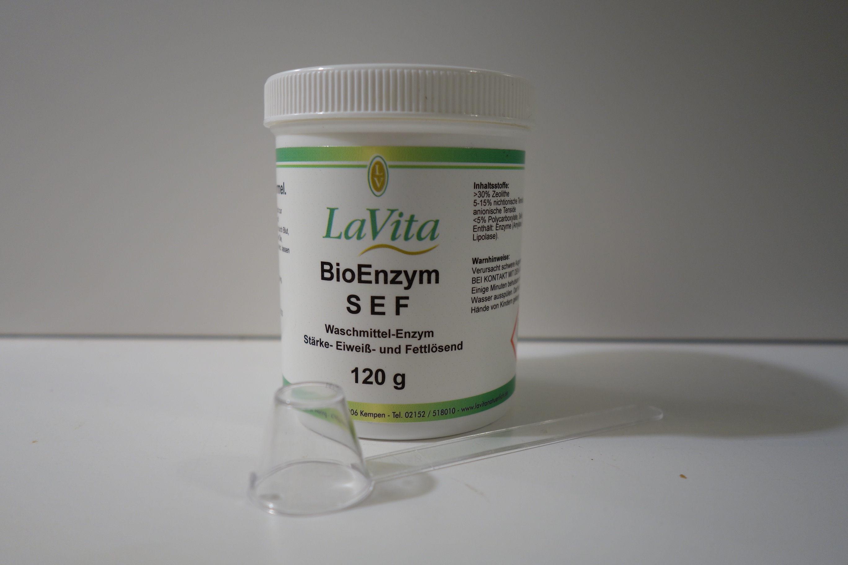 LaVita BioEnzym  SEF Waschmittel-Enzym 120g