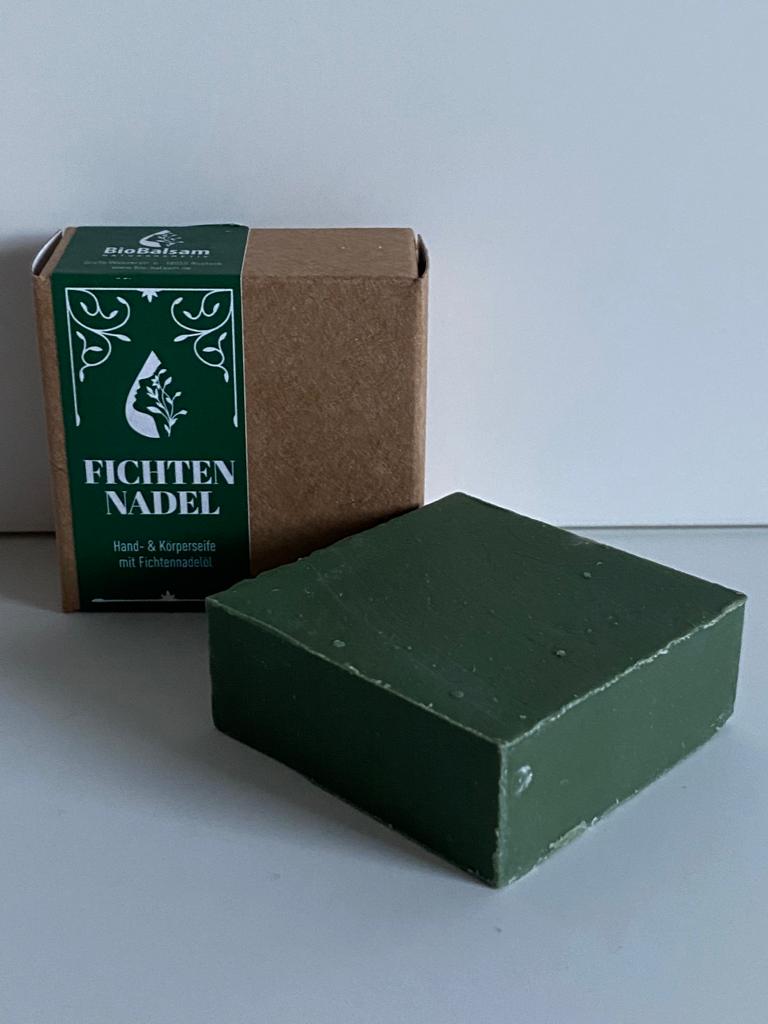 BioBalsam Hand- & Körperseife Fichtennadel 80g