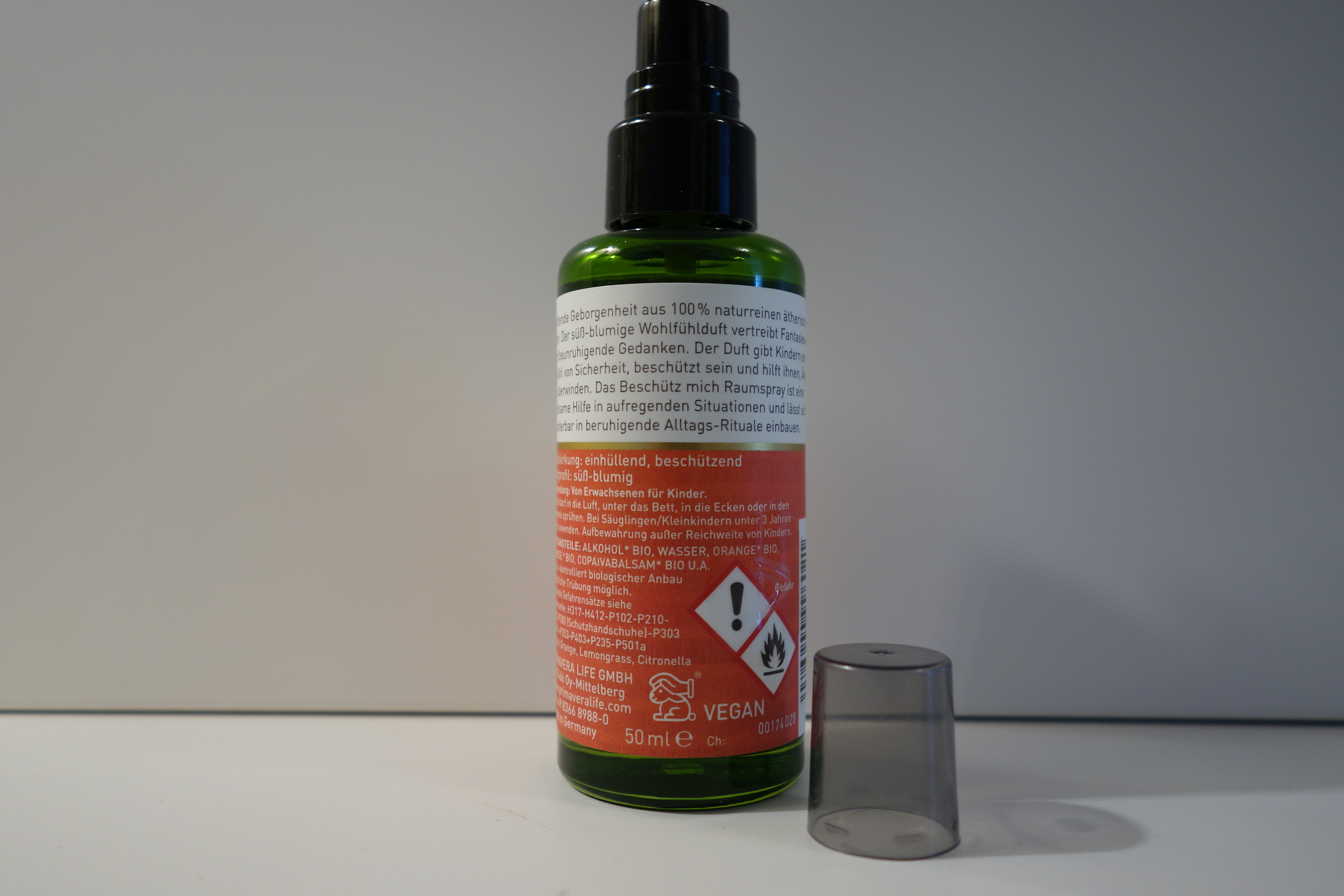 PRIMAVERA Raumspray BESCHÜTZ mich bio 50ml für kids