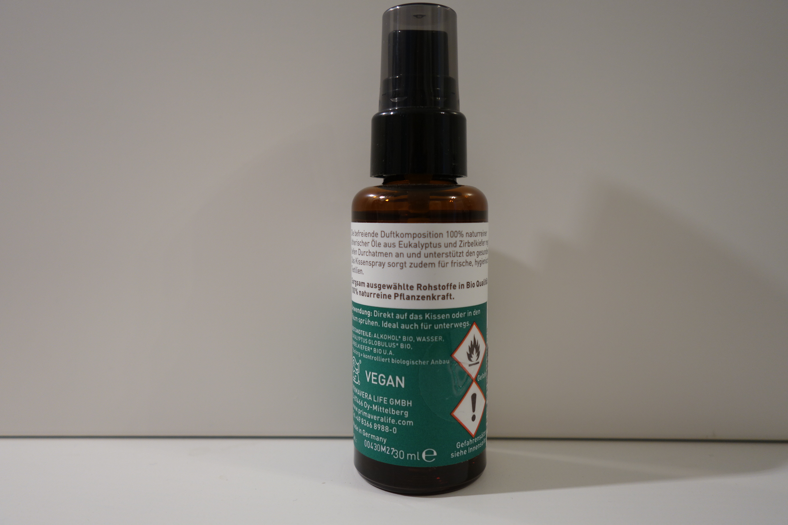 PRIMAVERA KISSENSPRAY bio atmewohl 30ml