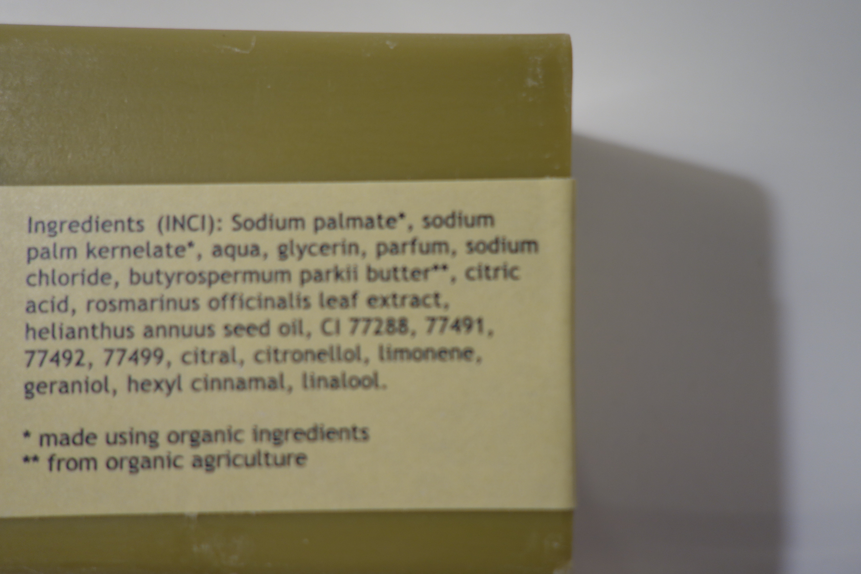 SAVON DU MIDI  VERVEINE  Karité-Seife 100gr.