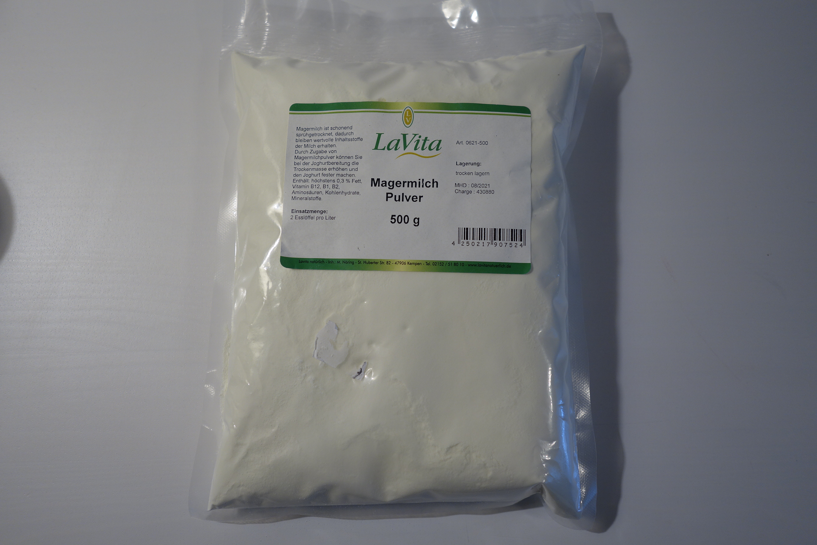 LaVita Magermilch Pulver 250g I 500g