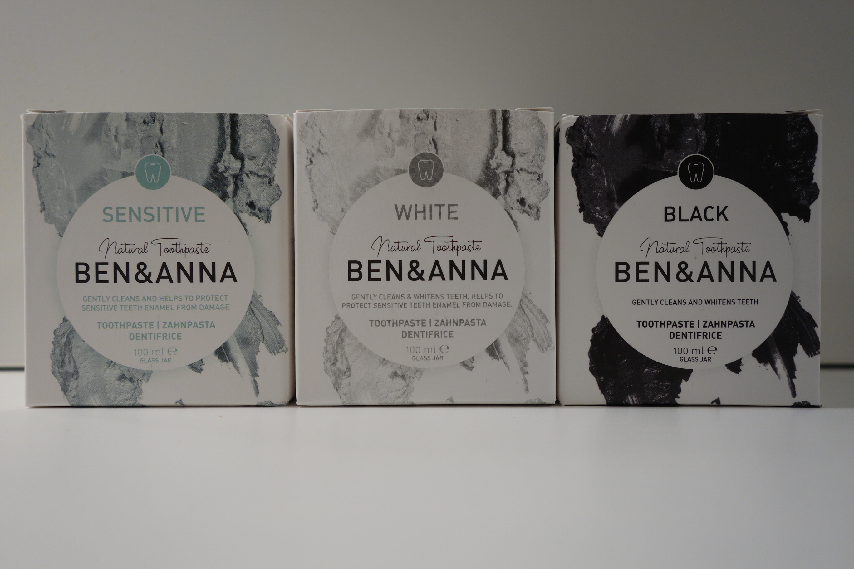 Zahnpasta im Glas Sensitiv mit Sanddorn Kamille & Aloe Vera