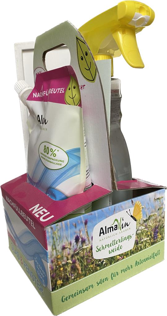 AlmaWin Aktionsset Fenster & Samen Schmetterlingsweide