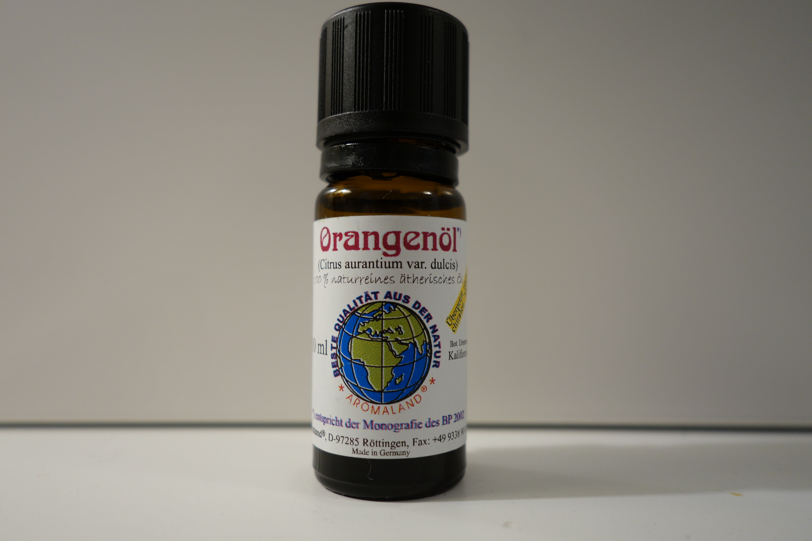 Aromaland Orangenöl 100% naturrein 10 ml