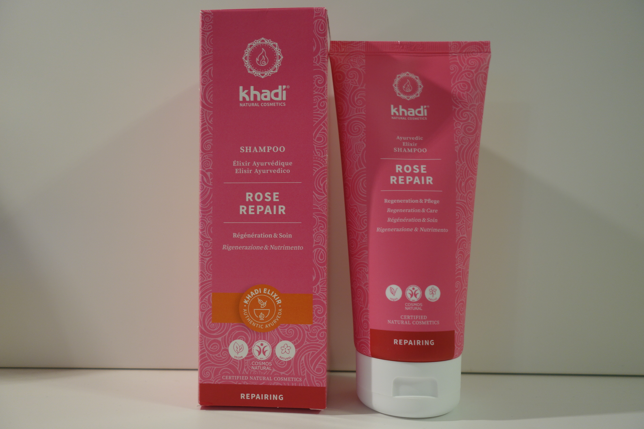 AYURVEDISCHES ELIXIER SHAMPOO ROSE REPAIR khadi