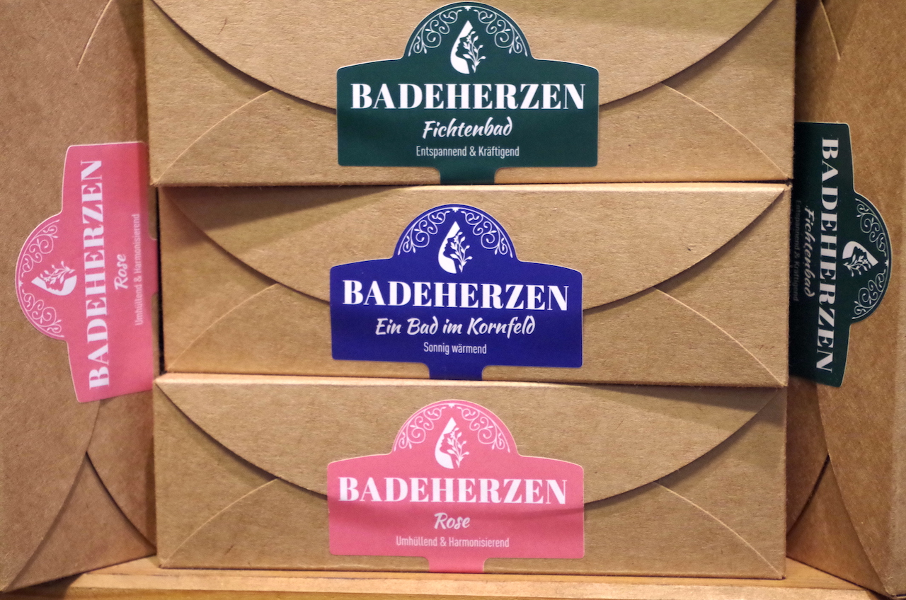 Biobalsam Badeherzen