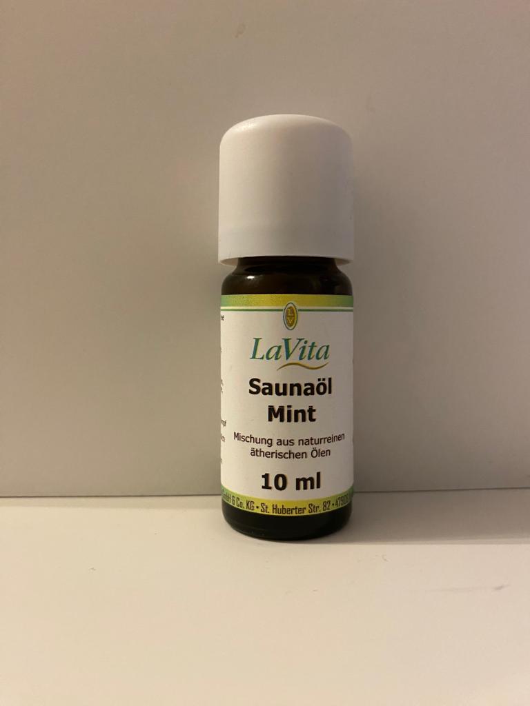 LaVita Saunaöl Mint Mischung aus naturreinen ätherischen Ölen 10ml