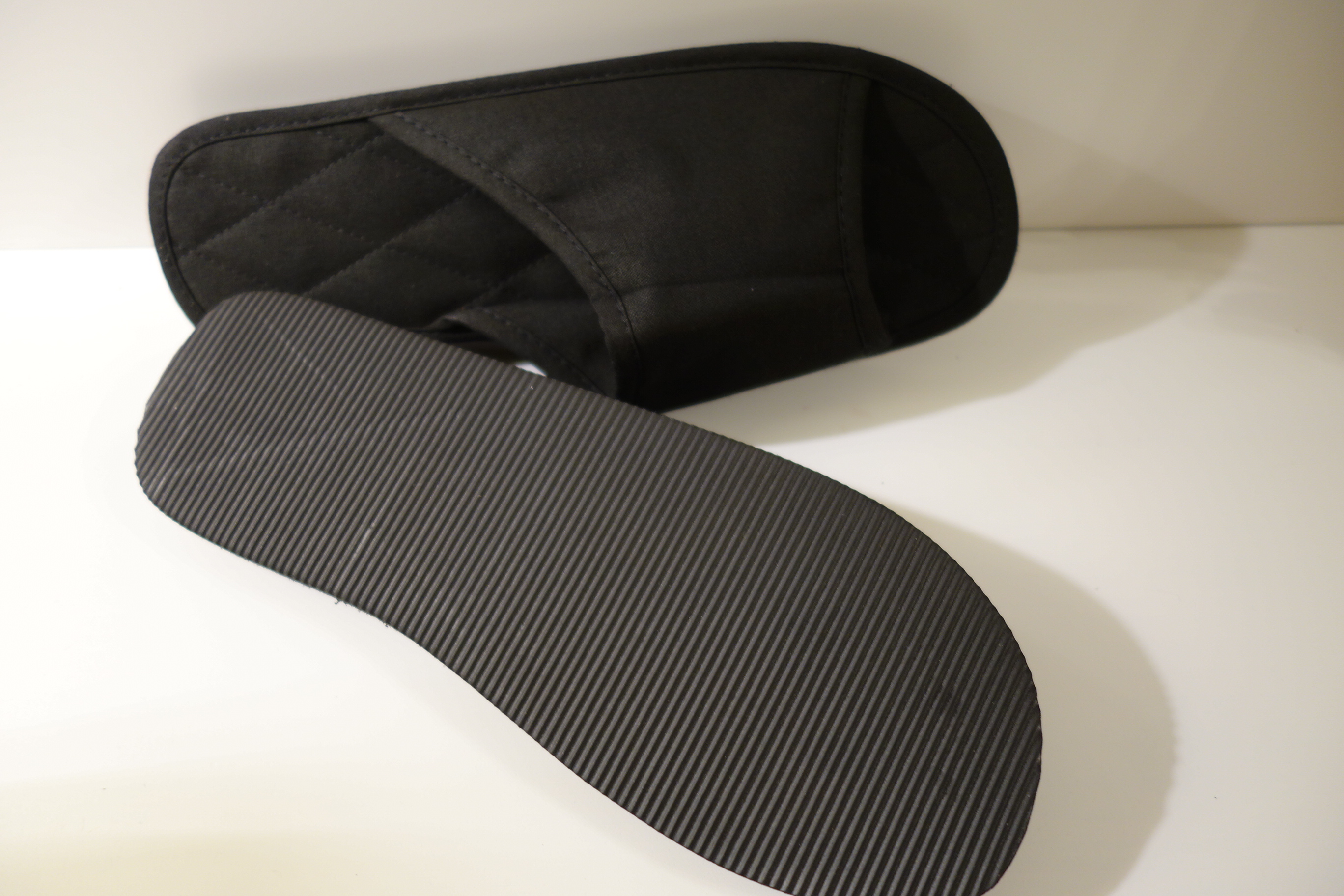 Zimtlatschen Baumwolle creme & schwarz