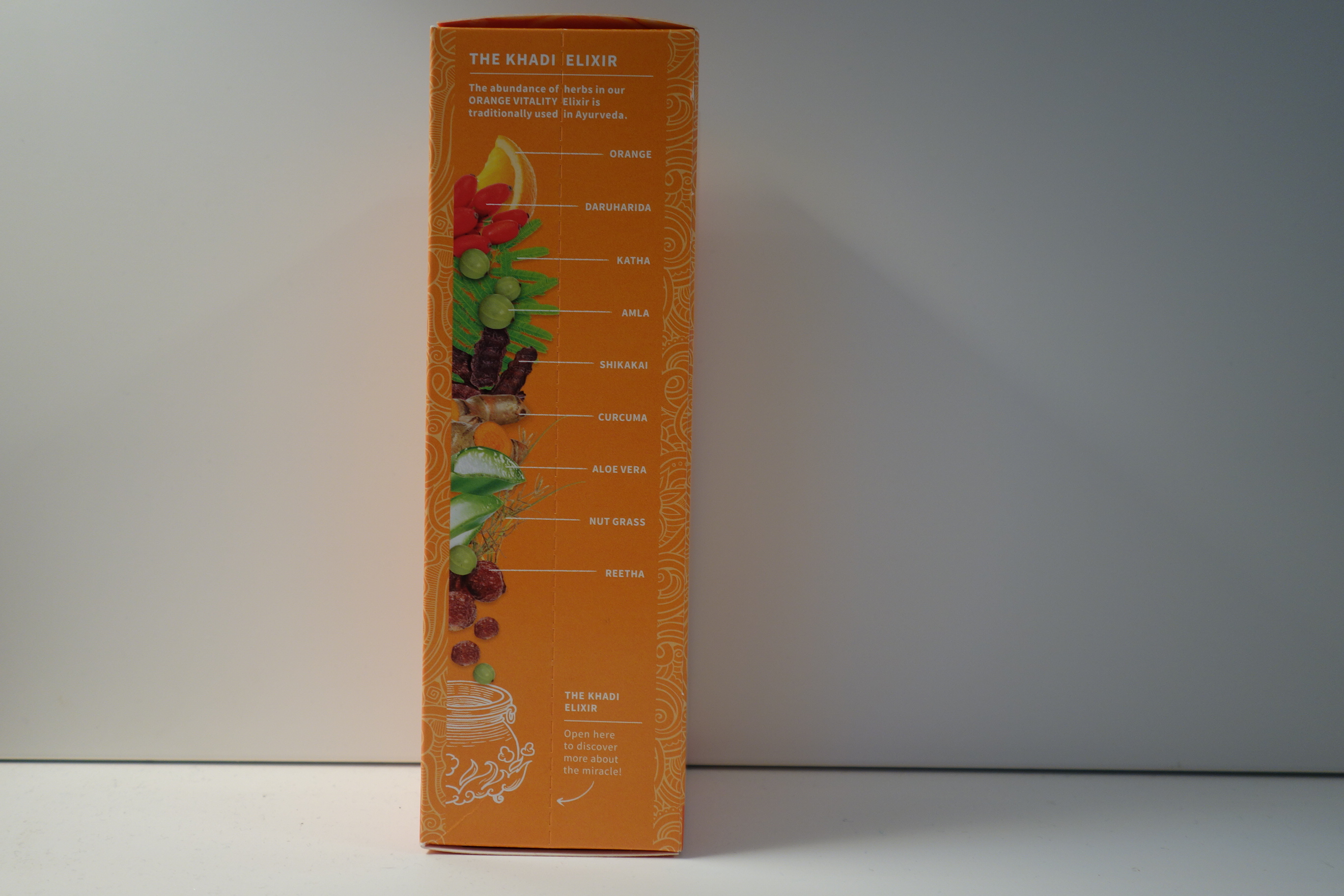 AYURVEDISCHES ELIXIER SHAMPOO ORANGE VITALITY khadi
